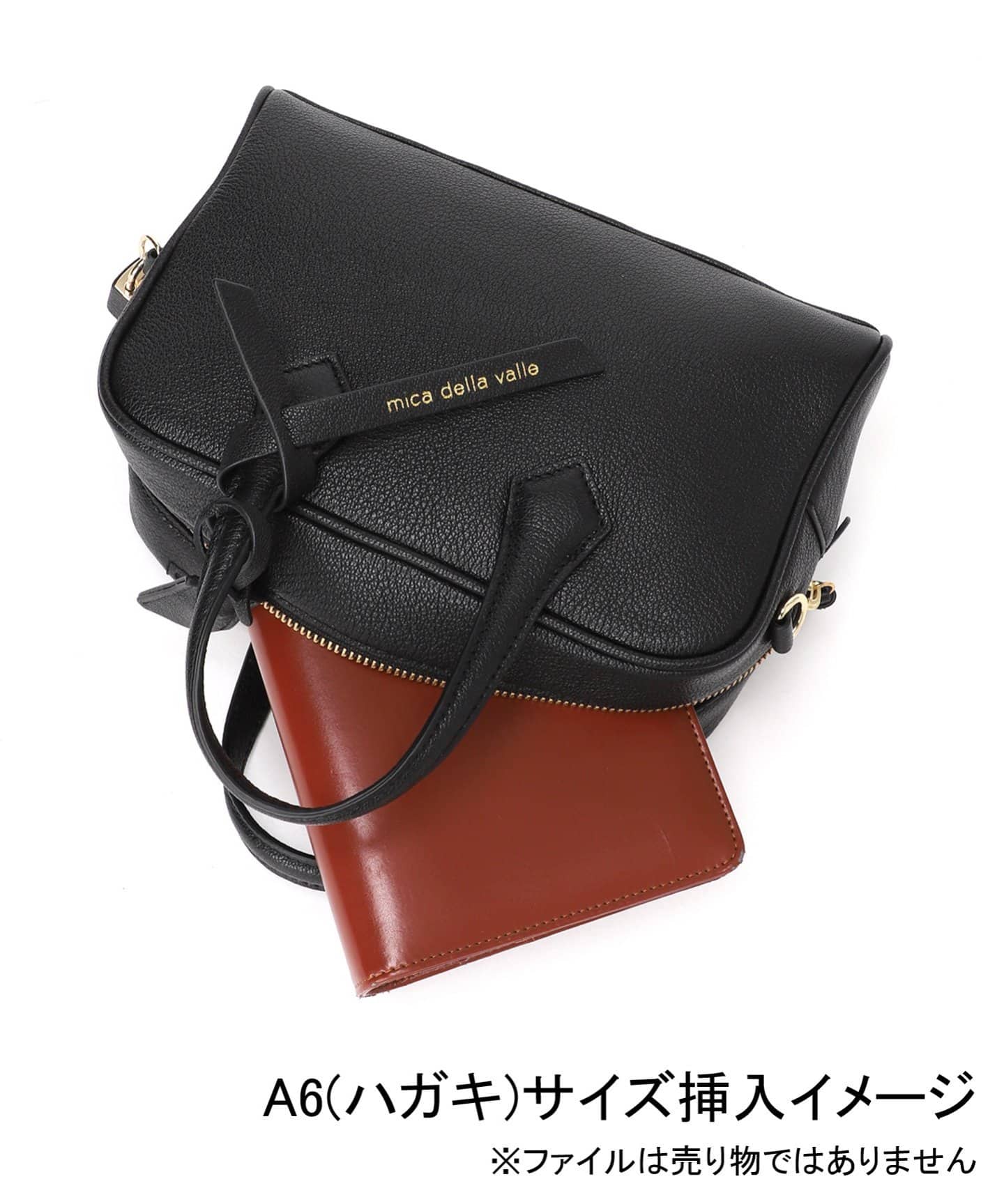 mica della valle ミカデラヴァッレ 2wayバック mica della valle（ミカデラヴァッレ) 2WAY ハンドル レザー