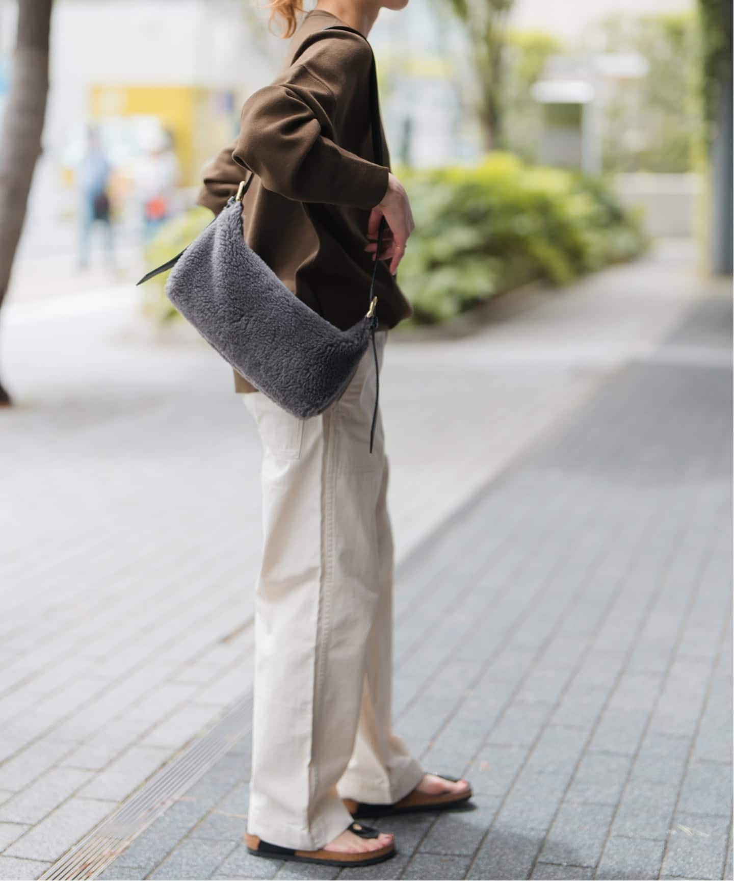 VIOLAd'ORO / ヴィオラドーロ ボアショルダーバッグ（ショルダーバッグ