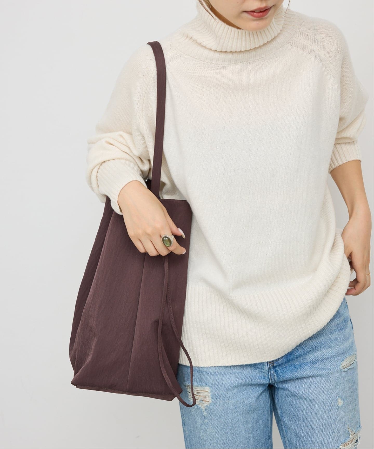 MARY AL TERNA/メアリ オル ターナ WRAPPINGブラウン item154064200601-1-2.jpg