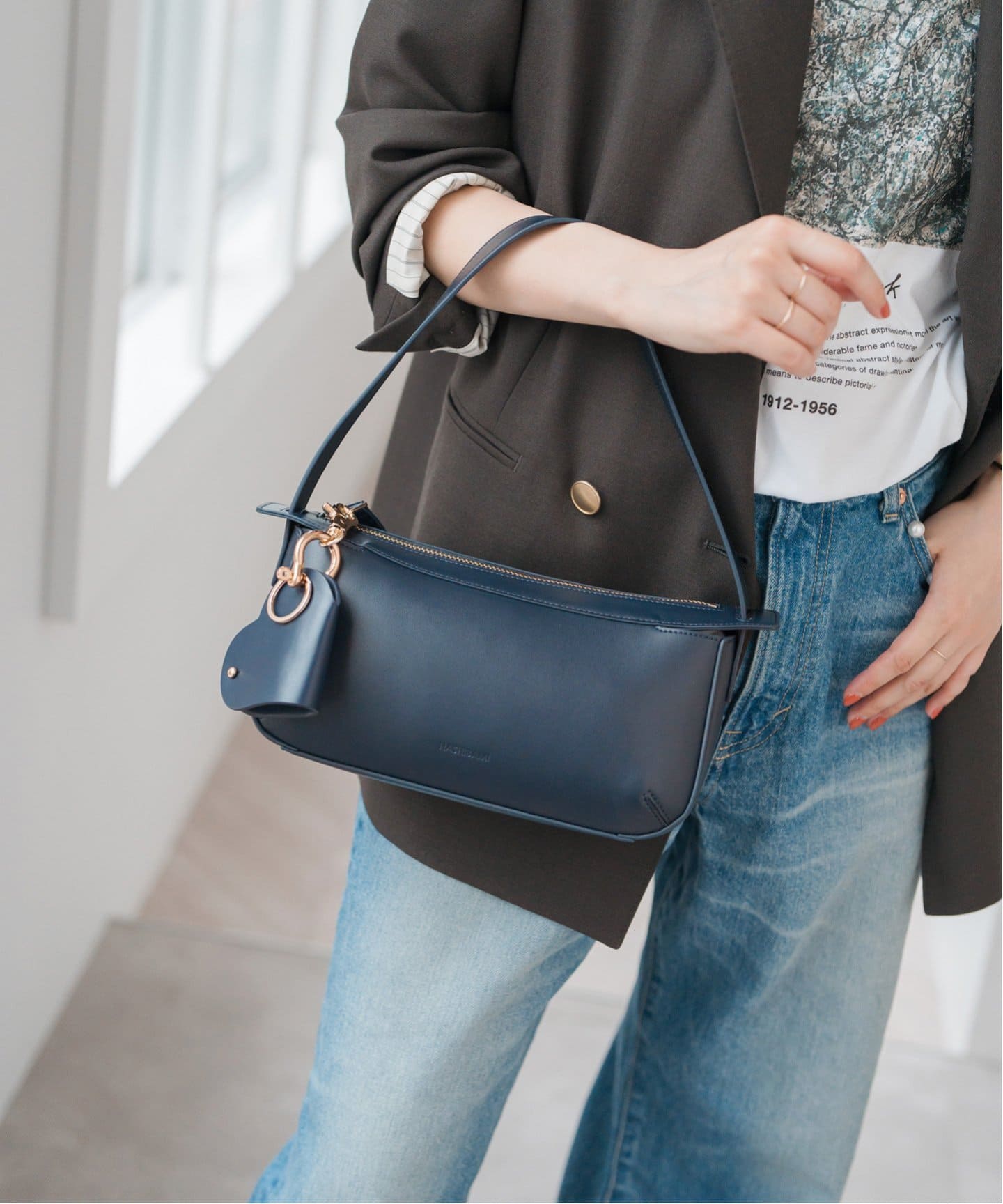 HASHIBAMI / ハシバミ フェズワンハンドル横長（ハンドバッグ）｜Spick