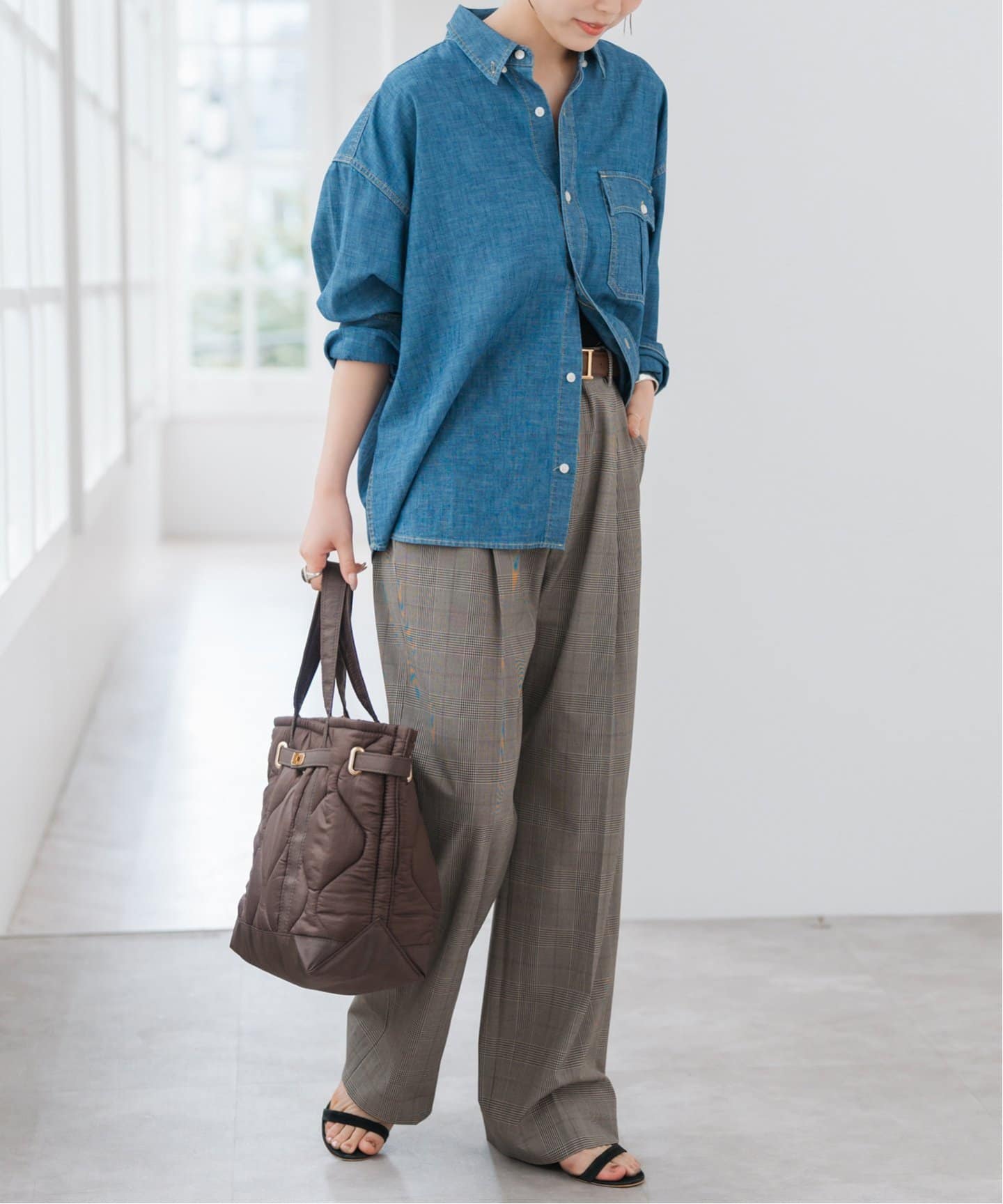 【未使用品級】シータパランティカ キルティング トートバッグ sita parantica シータパランティカ ヘチマ型キルティングトート