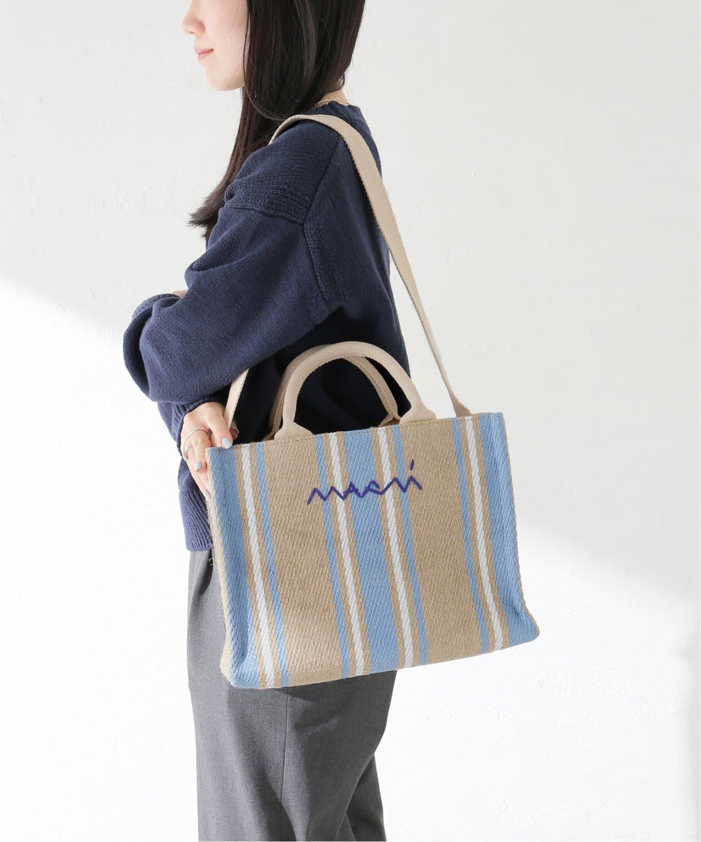 MARNI BASKET SMALL トートバッグ MARNI マルニ SMALL BASKET トートバッグ スモール バスケット