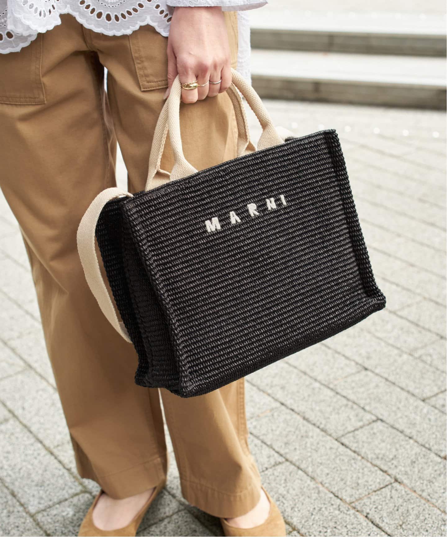 専用Marniスモールトート専用 ナチュラル トートバッグスモール | Marni
