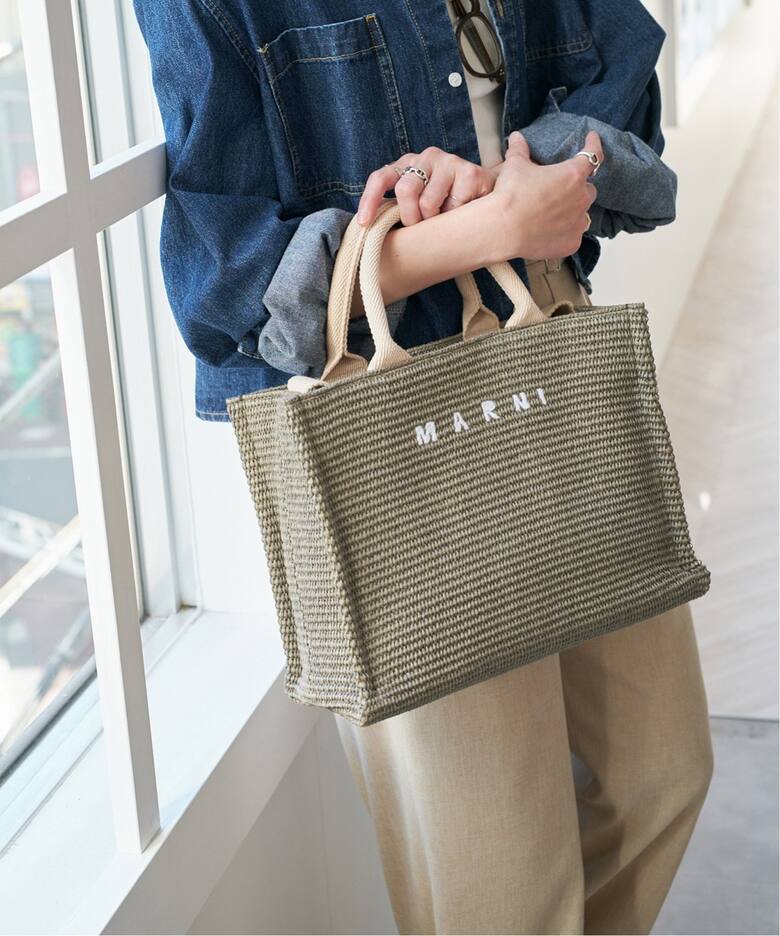 ≪一部店舗＋WEB限定≫MARNI/マルニ SMALL BASKET（トートバッグ 
