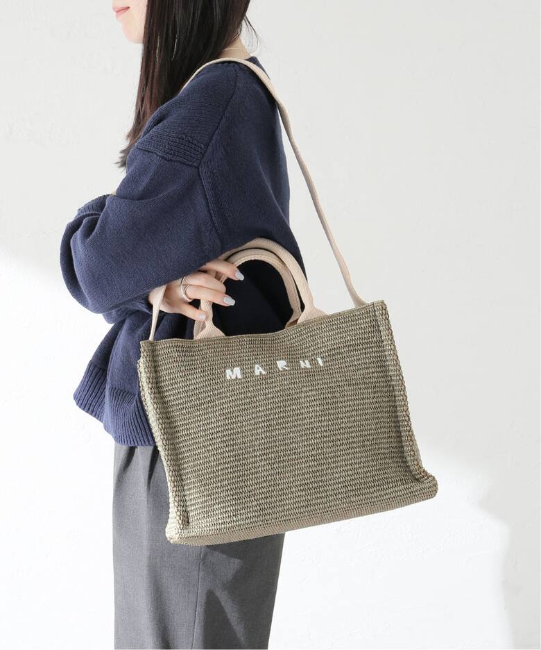 ≪一部店舗＋WEB限定≫MARNI/マルニ SMALL BASKET（トートバッグ 