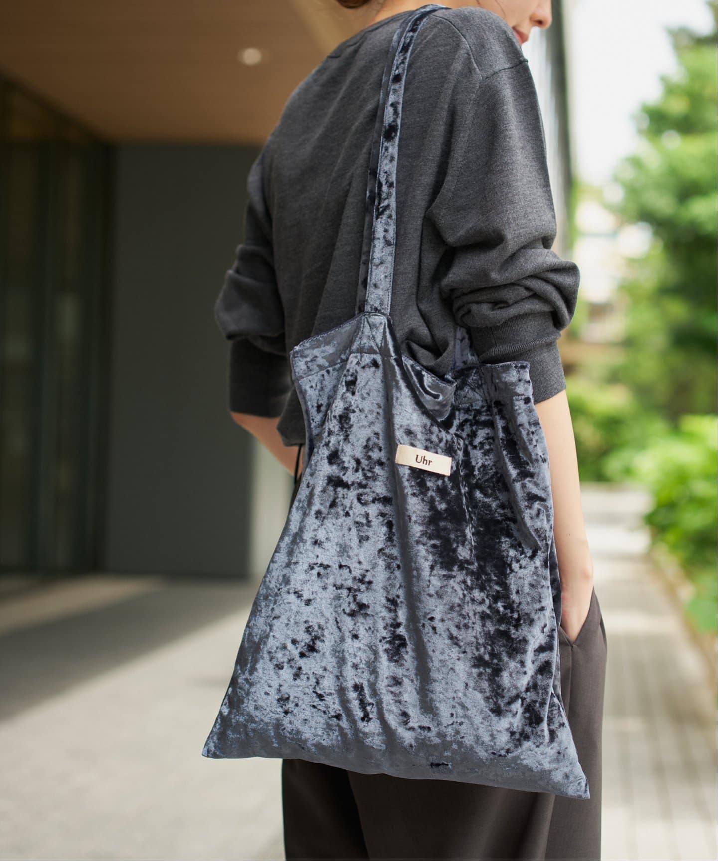Uhr/ウーア 別注Velour Tote（トートバッグ）｜Spick and Span
