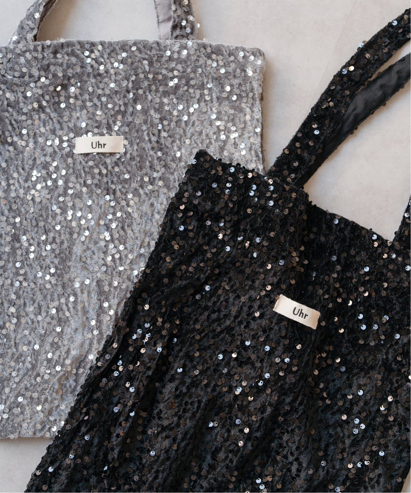Uhr/ウーア 別注Spangle Velour Tote（トートバッグ）｜Spick