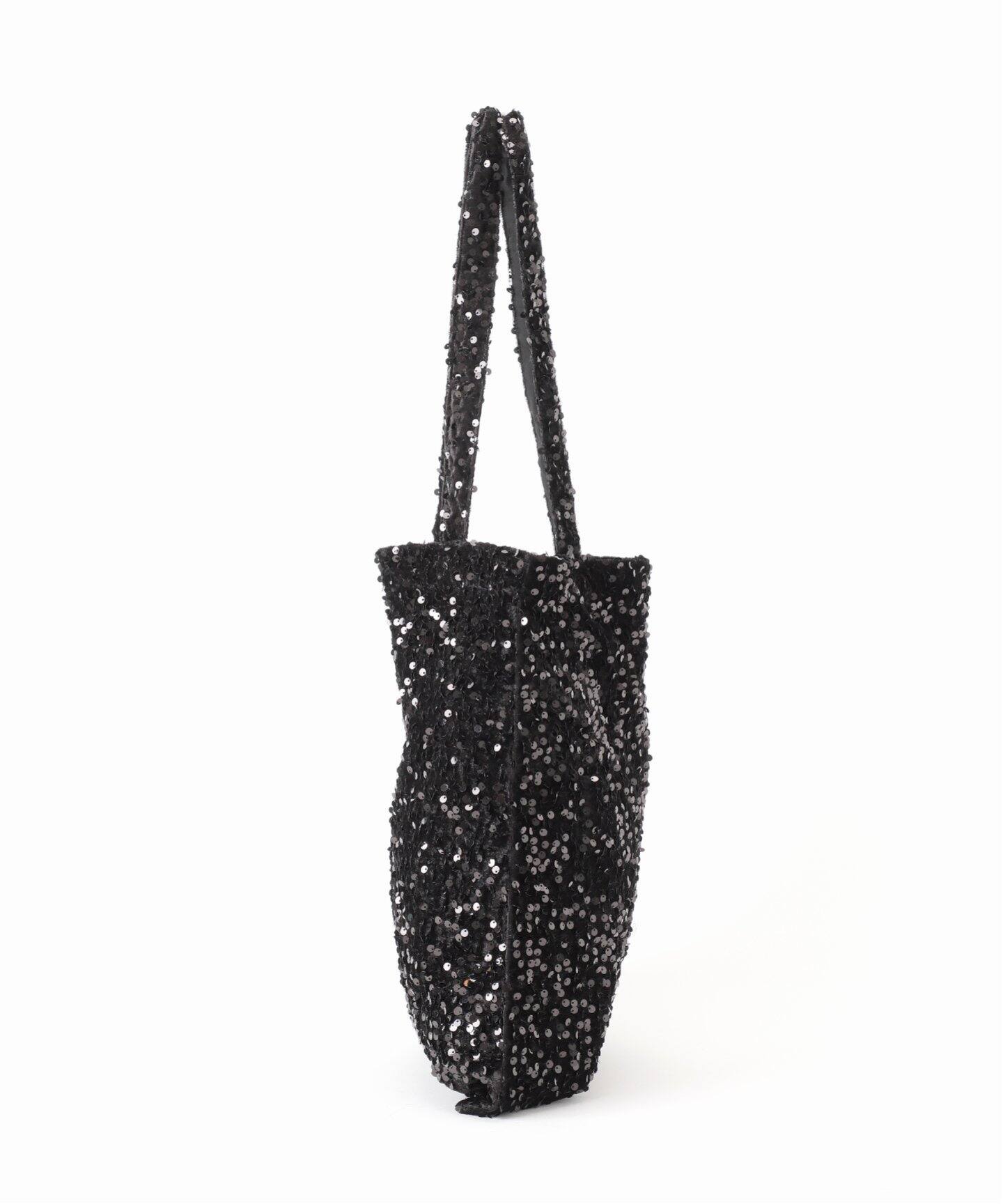 予約》Uhr/ウーア 別注Spangle Velour Tote（トートバッグ