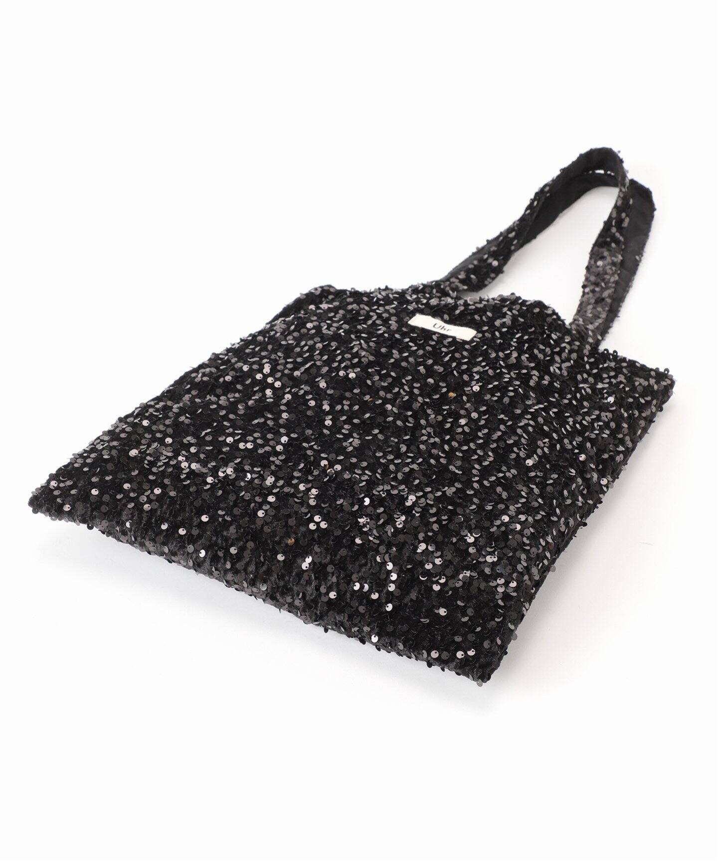 Uhr/ウーア 別注Spangle Velour Tote（トートバッグ）｜Spick & Span 