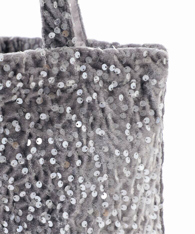 Uhr/ウーア 別注Spangle Velour Tote（トートバッグ）｜Spick & Span 