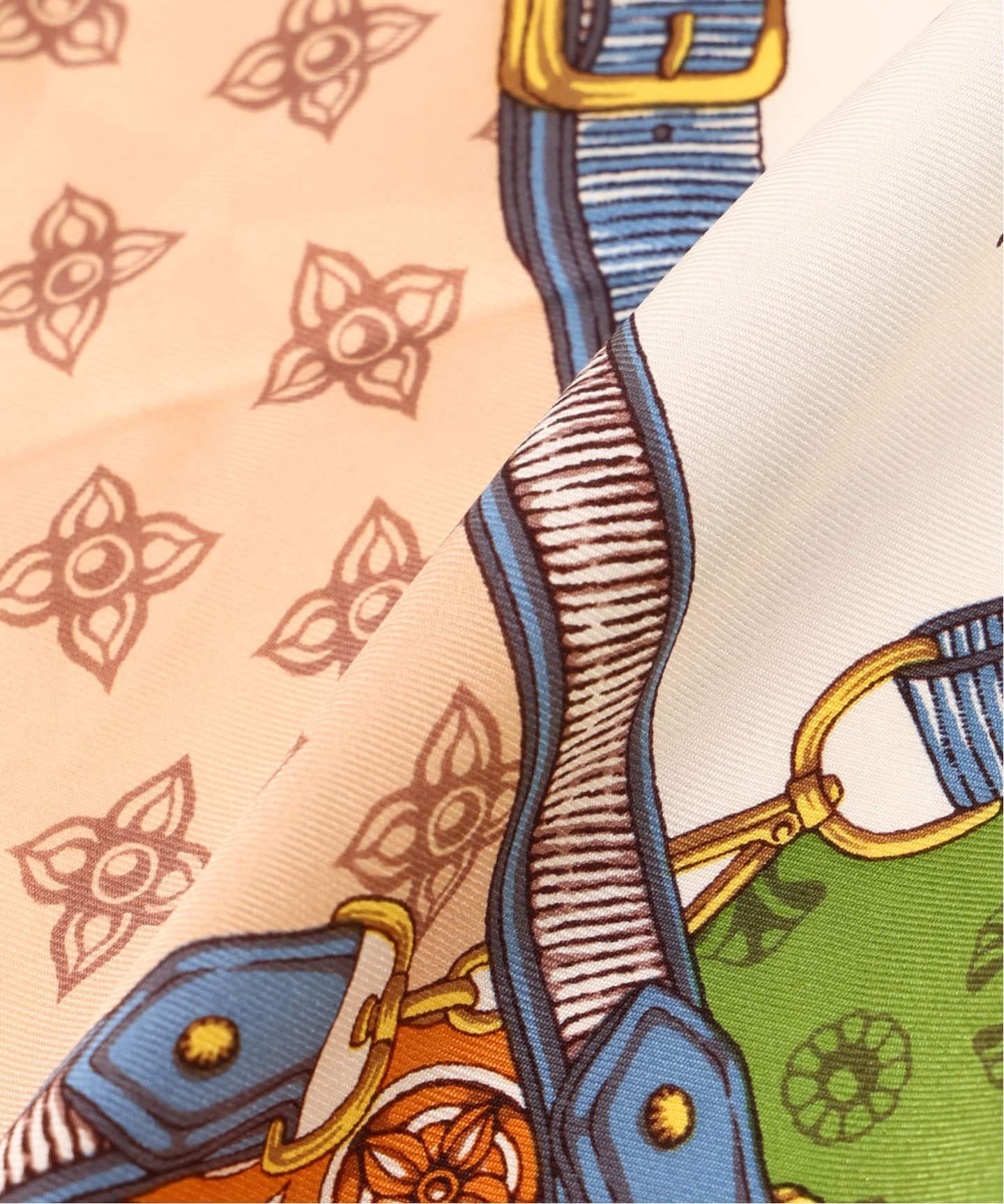 manipuri / マニプリ 別注スカーフセットバケツバッグ（ハンドバッグ