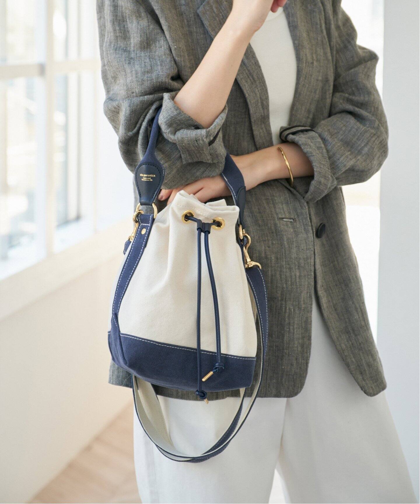 予約》SITA PARANTICA/シータパランティカ 別注巾着ショルダー  