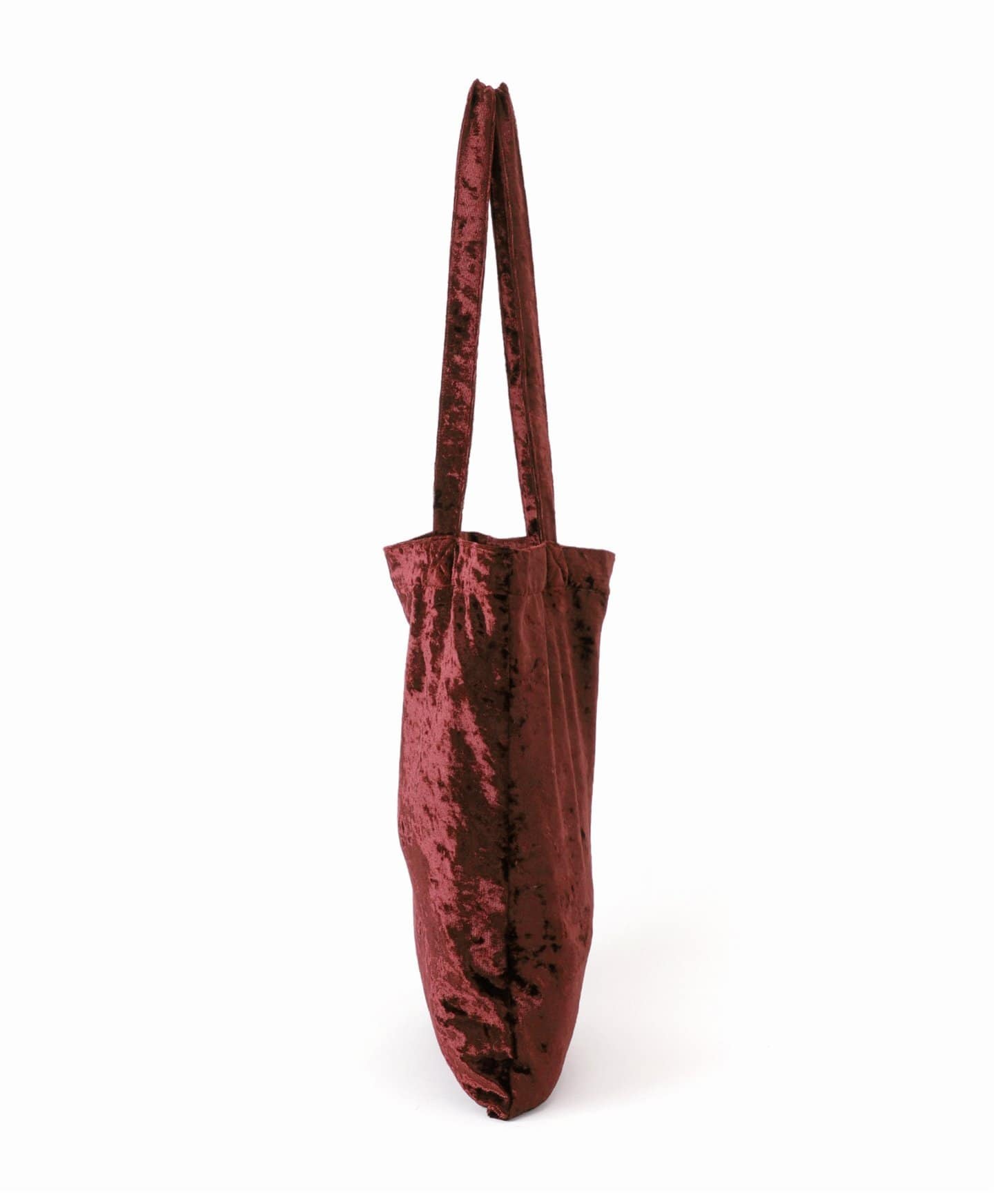 Uhr　ウーア　トート　ベロアバッグ　ブラウン 一部店舗+WEB限定予約》Uhr/ウーア 別注Velour Tote（トート