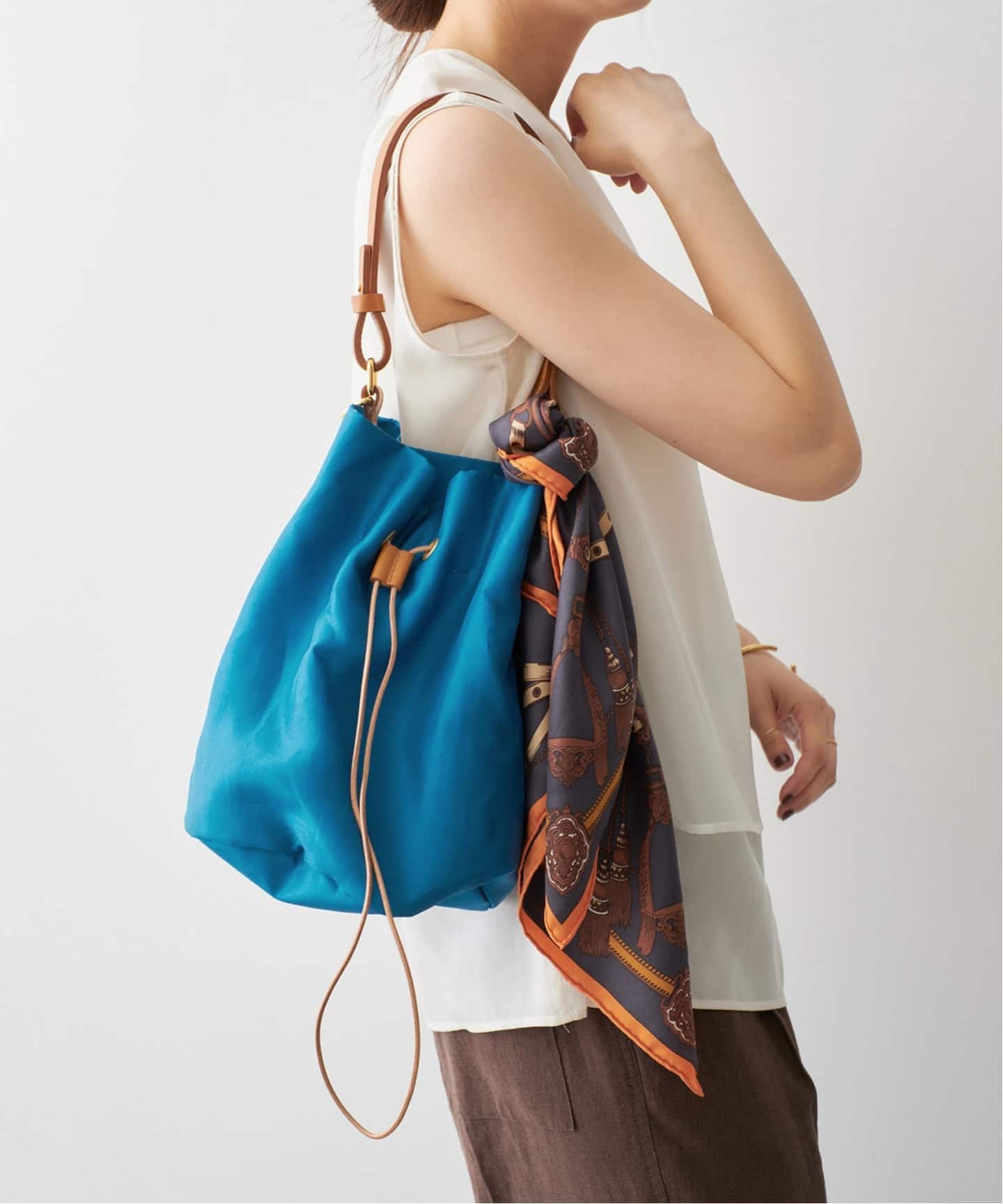 スカーフハンドルバケツバッグ M5109 bag-h01_2.jpg
