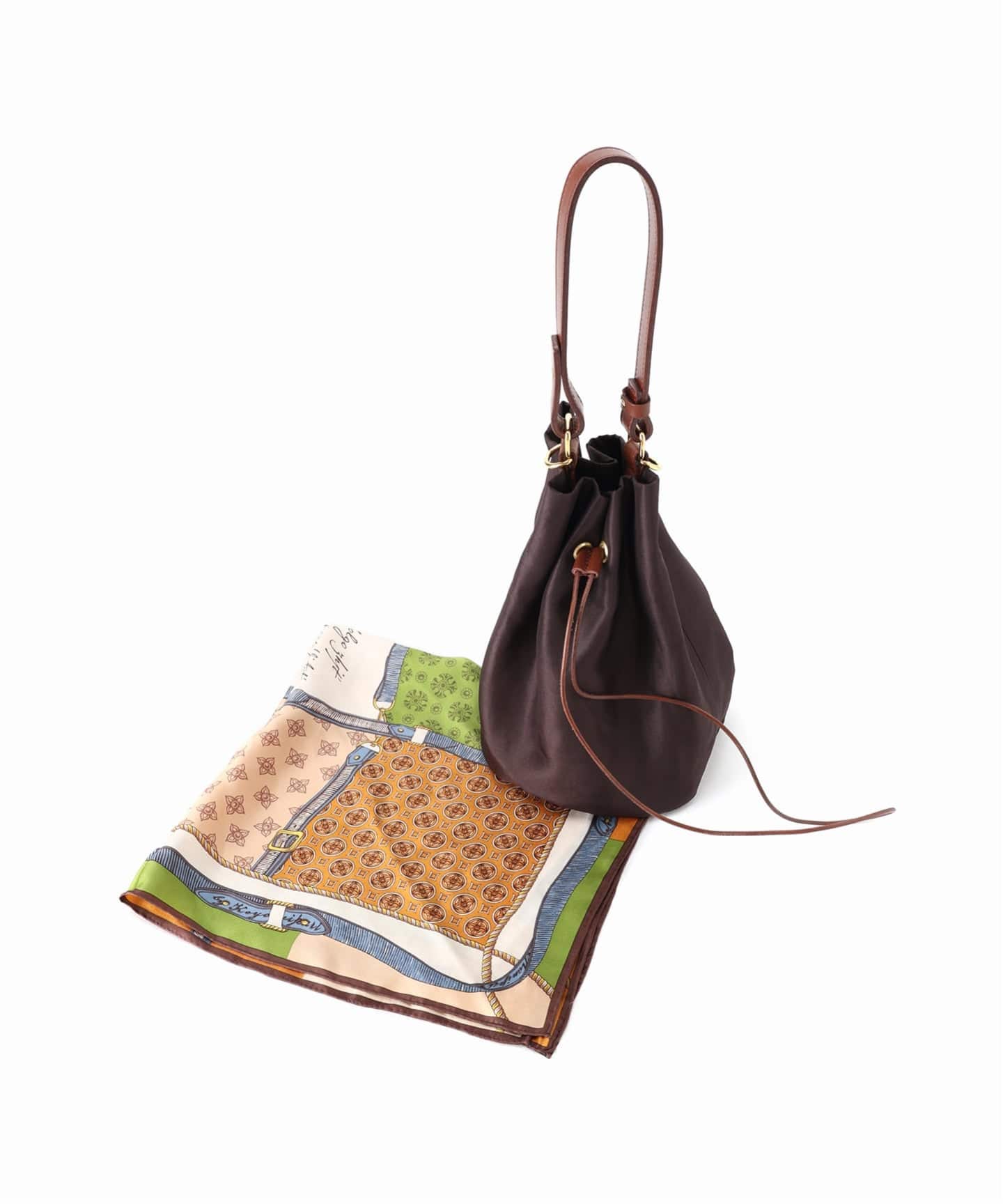 WEB限定 / 追加》manipuri/マニプリ スカーフセットバケツバッグ