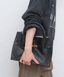 《追加》VIOLAd’ORO / ヴィオラドーロ イタリアンWフェイスレザートートバッグ M