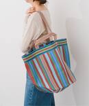 《WEB限定追加》ne Quittez pas / ヌキテパ MULTI STRIPE MESH WIDE TO