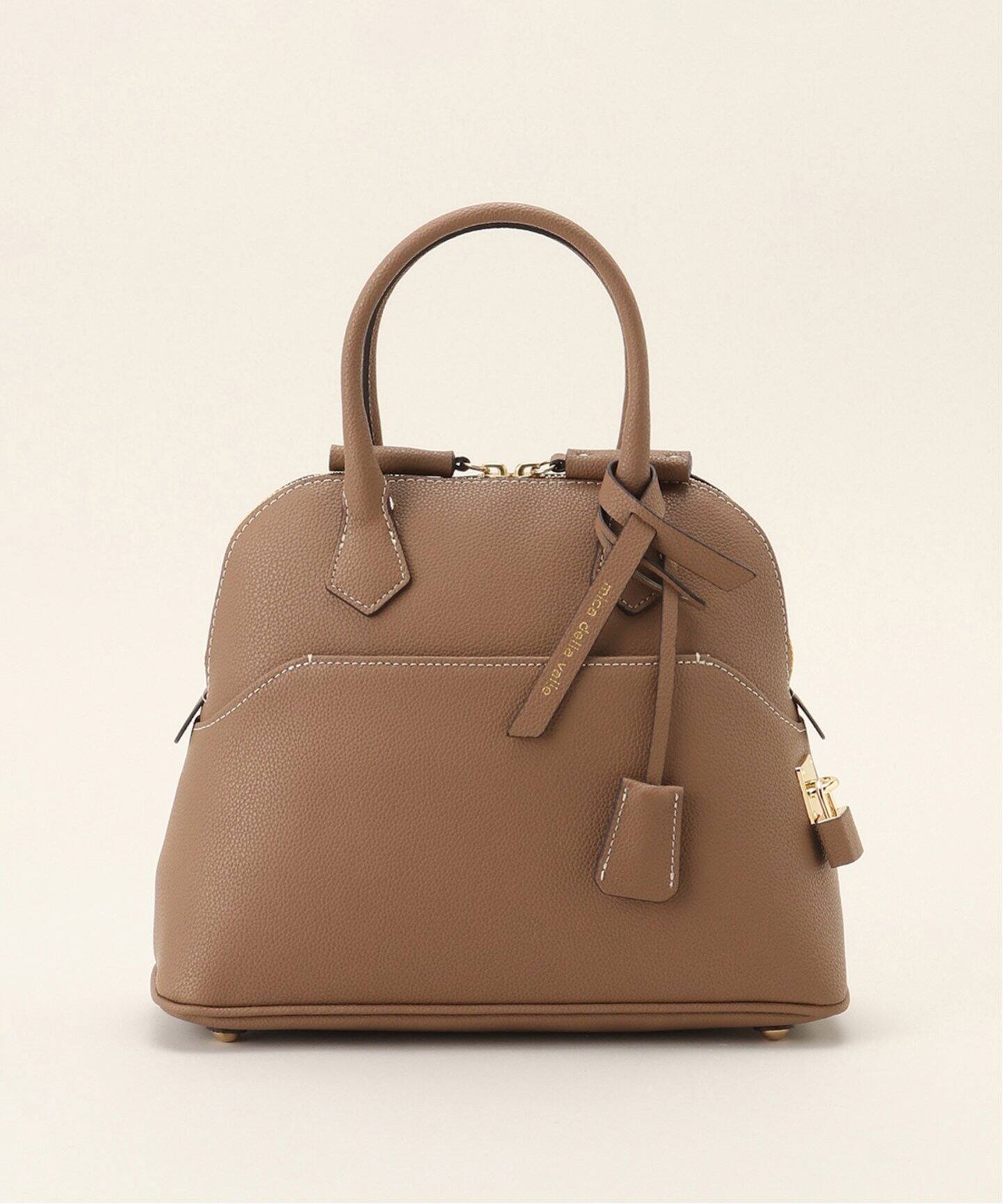 mica della valle バッグ Katia トープ WEB限定追加4》mica della valle / ミカデラヴァッレ Katia（ボストン