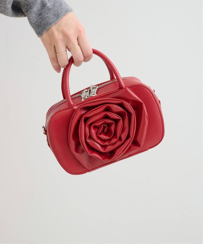 STAND OIL/スタンドオイル】 ROSE STEREO BAG（ハンドバッグ）｜U by 