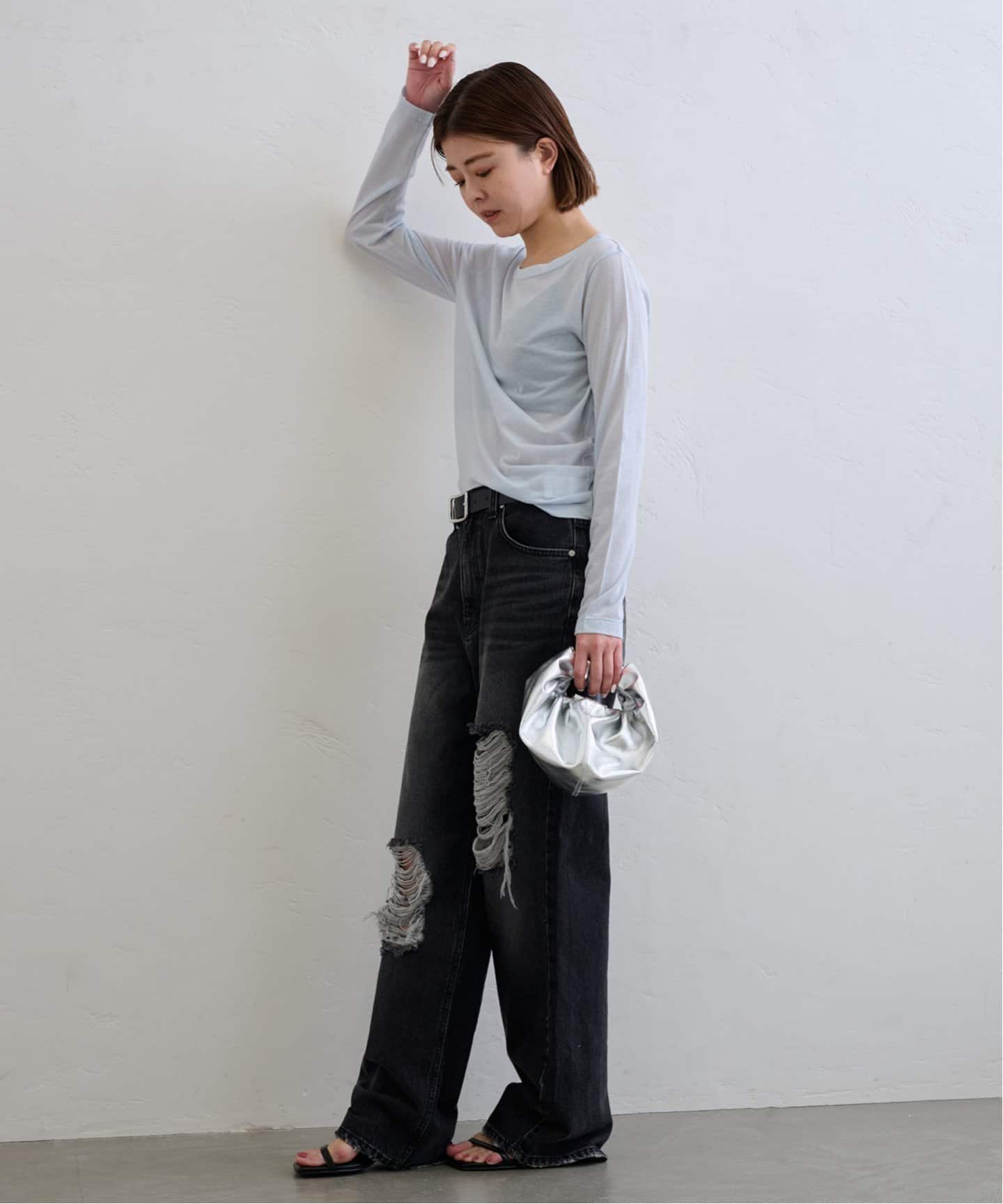 HELOYSE/エロイーズ】 croissant shoulder leather mini（その他