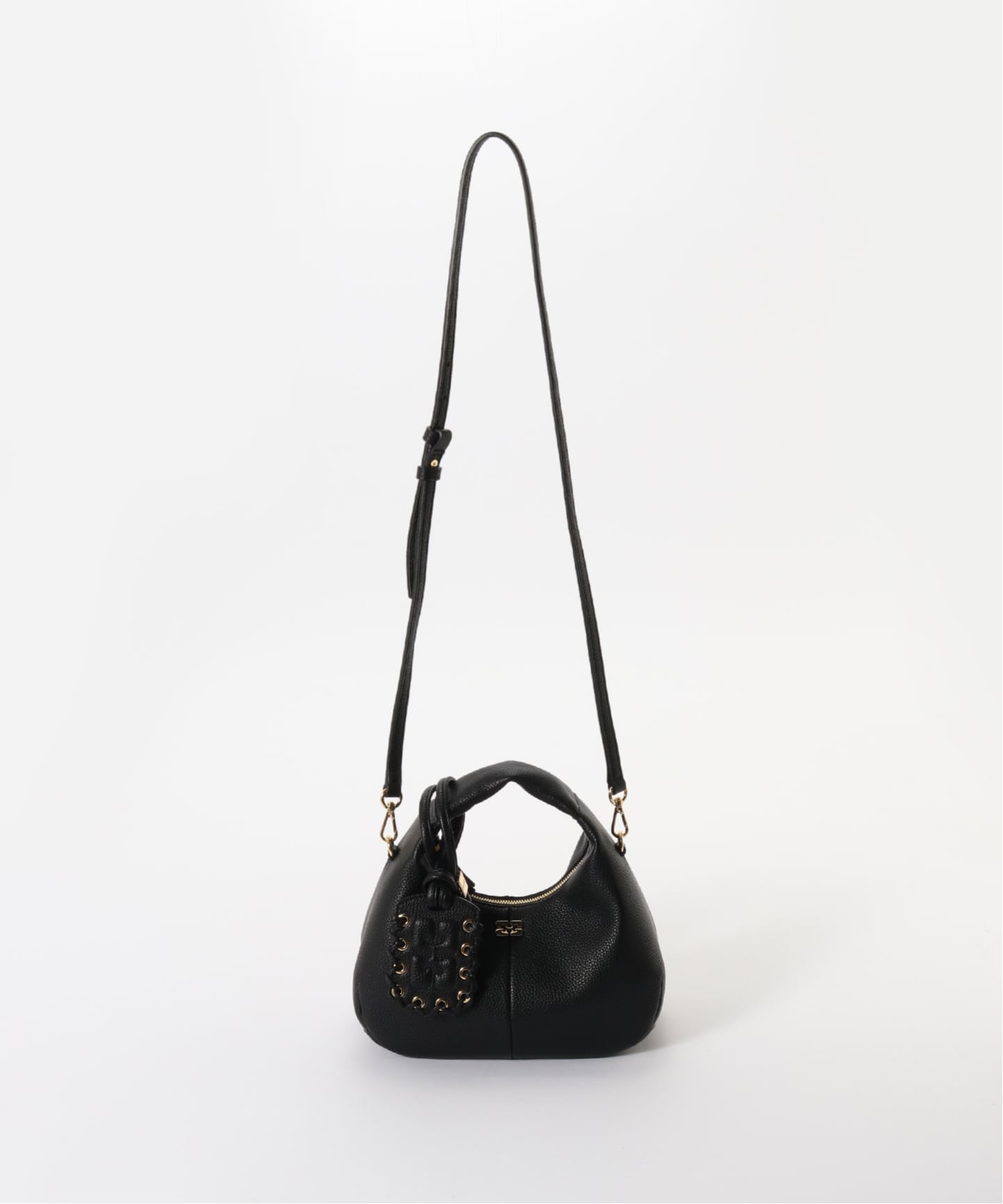 GANNI/ガニー Hobo Mini Grained バッグ（ハンドバッグ）｜UBY Spick