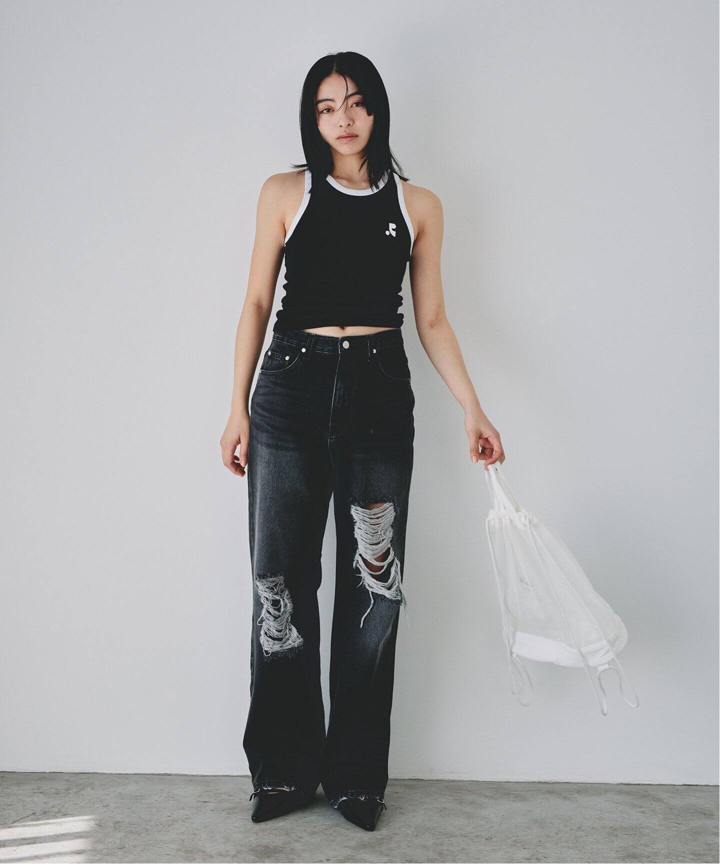 Rest&Recreation/レストアンドレクリエーション LOGO MESH BACKPACK 