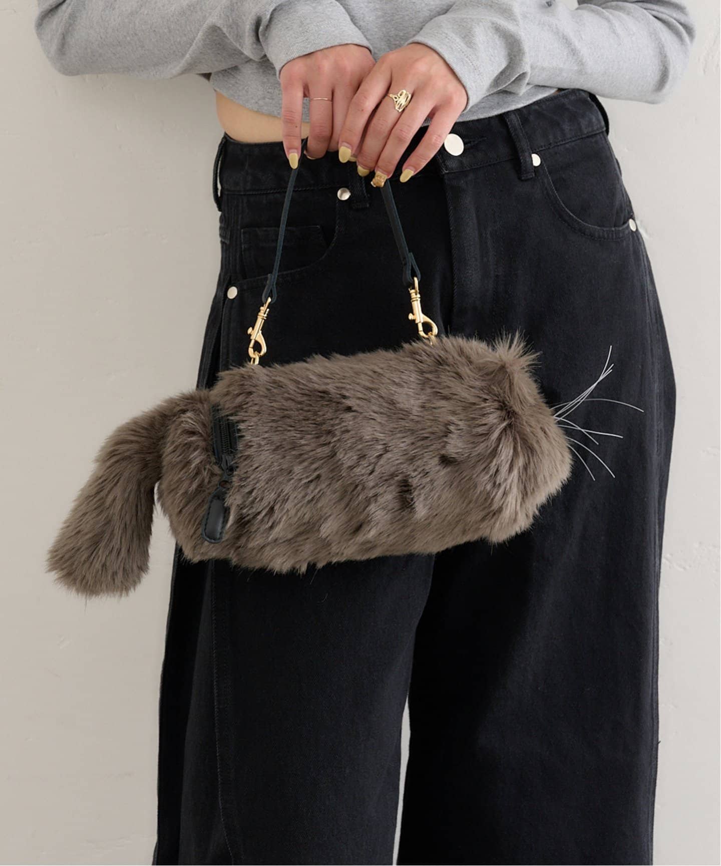 bagmati バグマティ　2way ショルダー　かごバッグ　イエナ　ブラック The Bagmati 【動画あり】BAGMATI（バグマティ） ショルダー