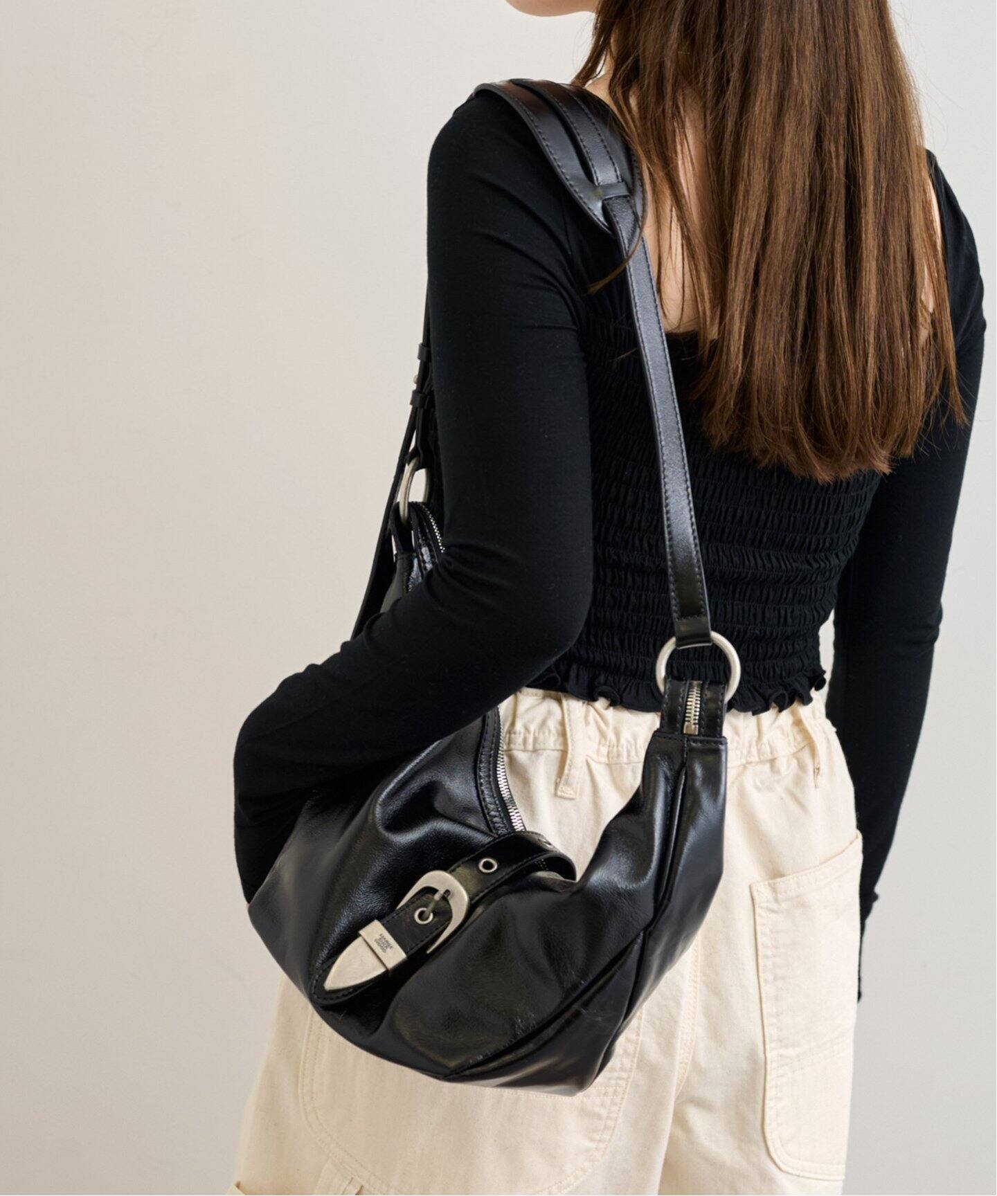 Margesherwood/マージシャーウッド BELTED HOBO MEDIUM（ショルダー 