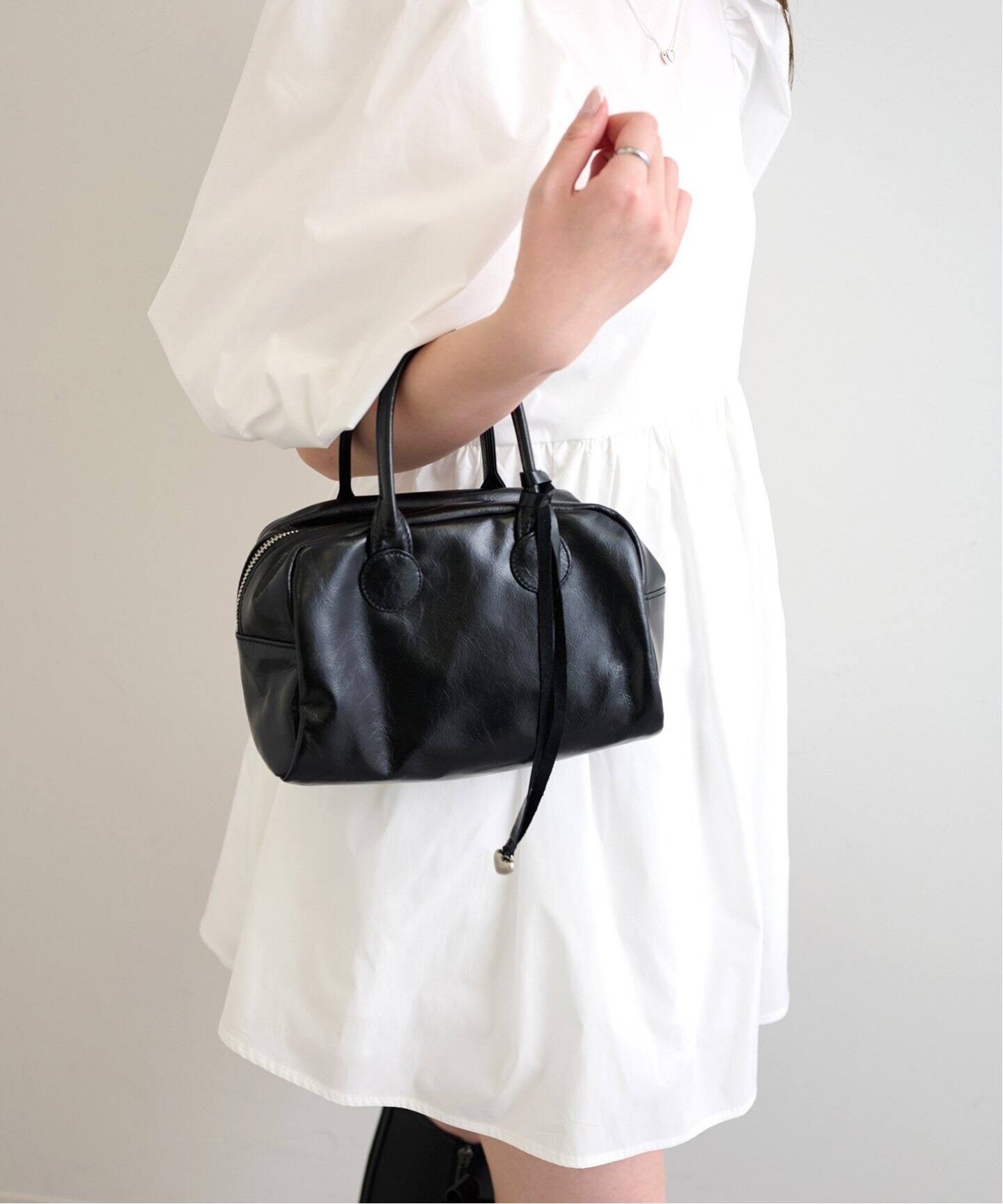 Margesherwood/マージシャーウッド SOFT BOWLING BAG（ハンドバッグ 