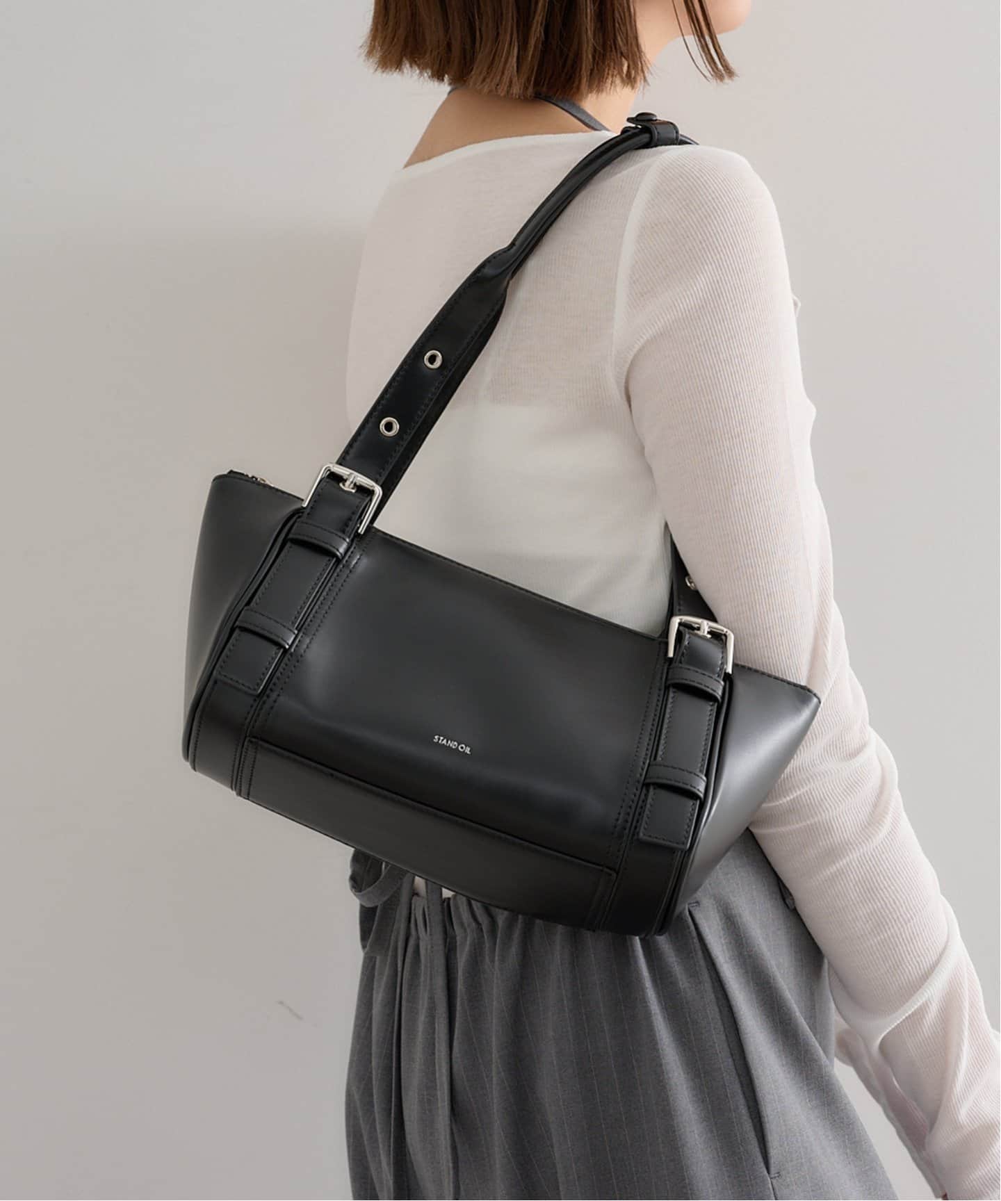 STAND OIL/スタンドオイル BOAT BAG（ハンドバッグ）｜U by