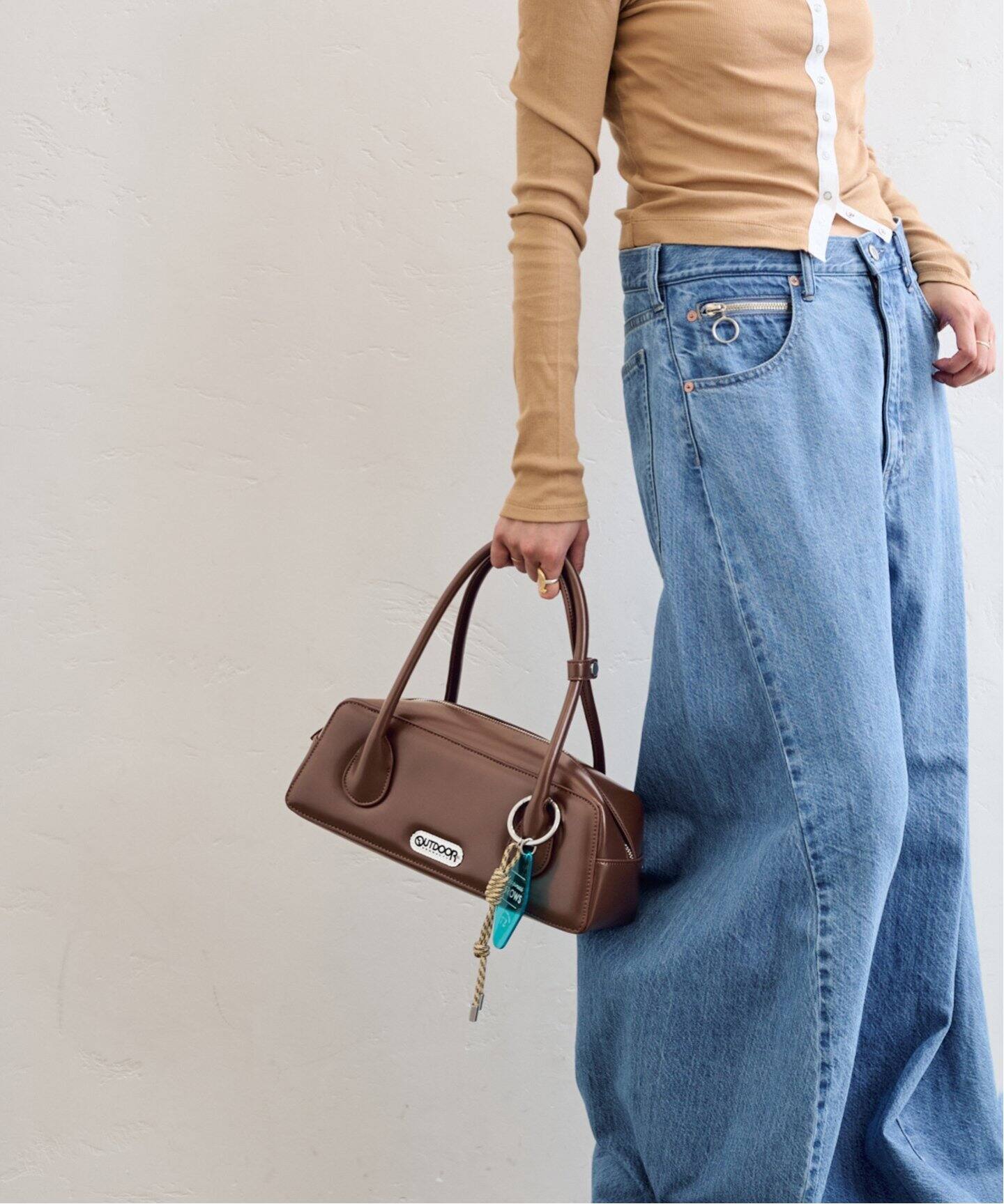 Uby SPIK&amp;SPAN OUTDOOR/アウトドア別注LONGHANDLE OUTDOOR/アウトドア 別注LONG HANDLE BAG（ボストンバッグ）｜UBY
