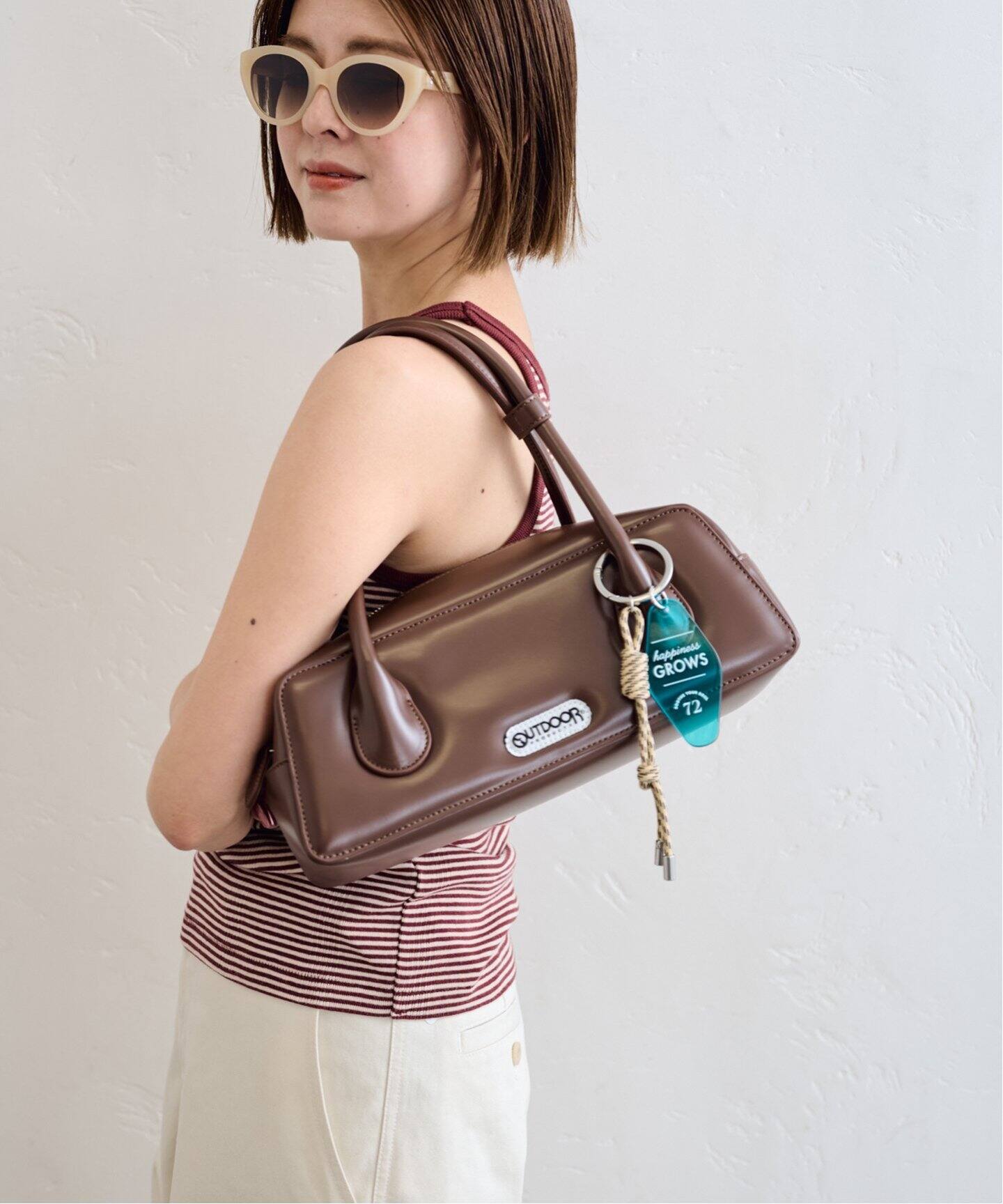 Uby SPIK&amp;SPAN OUTDOOR/アウトドア別注LONGHANDLE OUTDOOR/アウトドア 別注LONG HANDLE BAG（ボストンバッグ）｜UBY