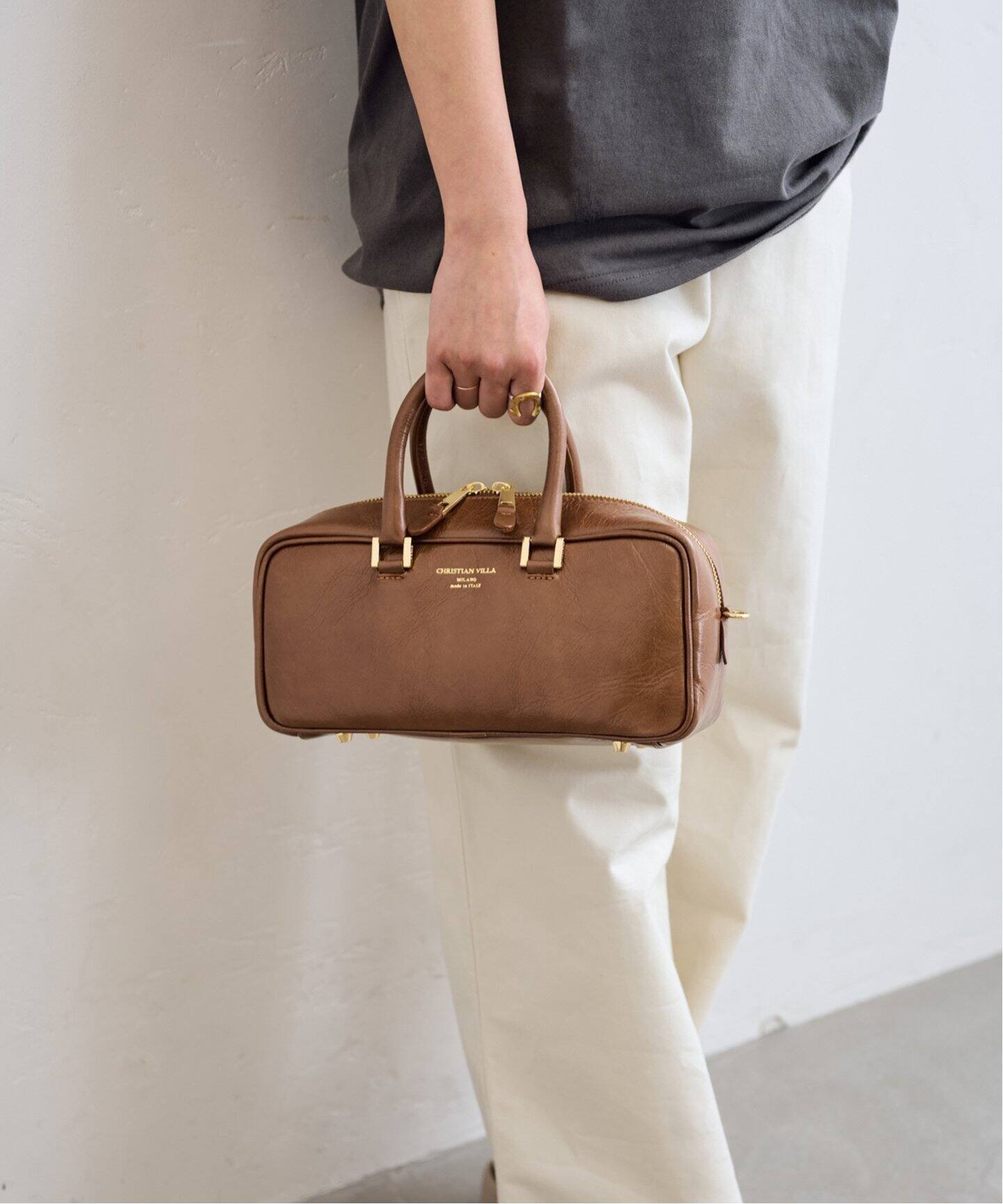 追加》CHRISTIAN VILLA/クリスチャン ヴィラ別注ATHENE Handle Bag4