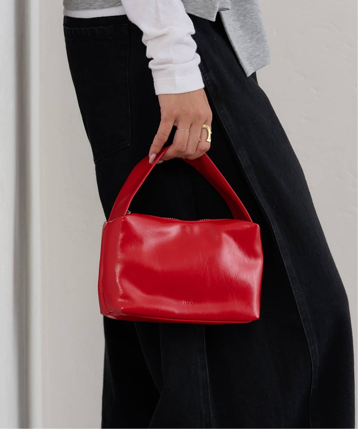 バッグ U by SPICK&SPAN Ribbon Satin BAG U by SPICK&SPAN｜ユーバイスピックアンドスパンのバッグ