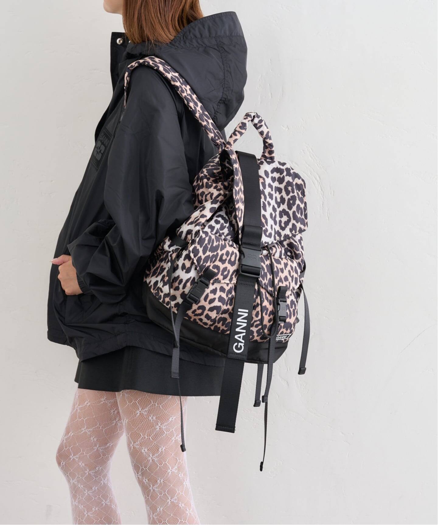 GANNI/ガニー Recycled Tech Backpack（バックパック／リュック）｜U