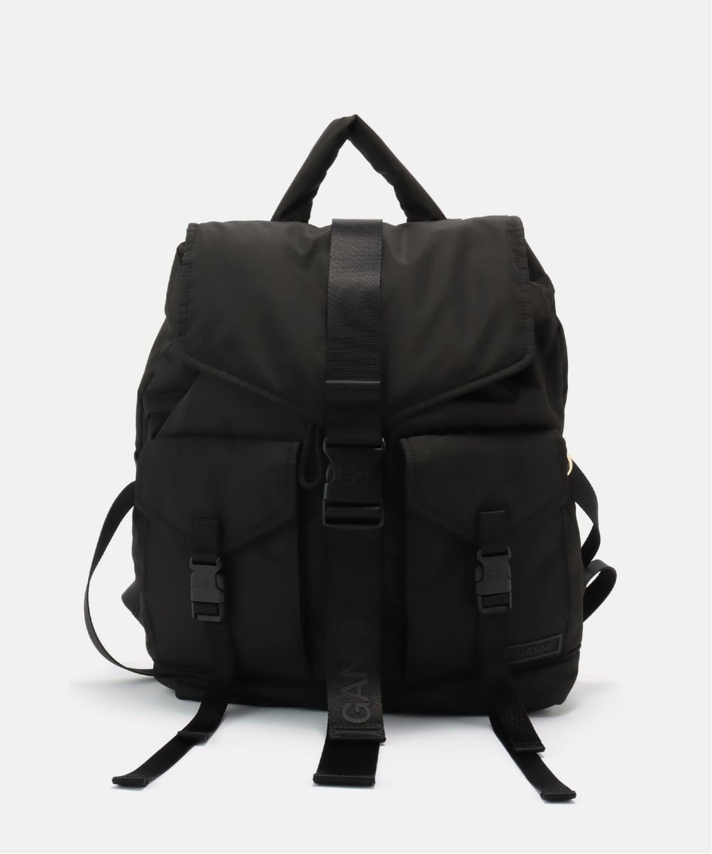【新品未使用】GANNI/ガニー Recycled Tech Backpack GANNI/ガニー Recycled Tech Backpack（バックパック／リュック）｜U