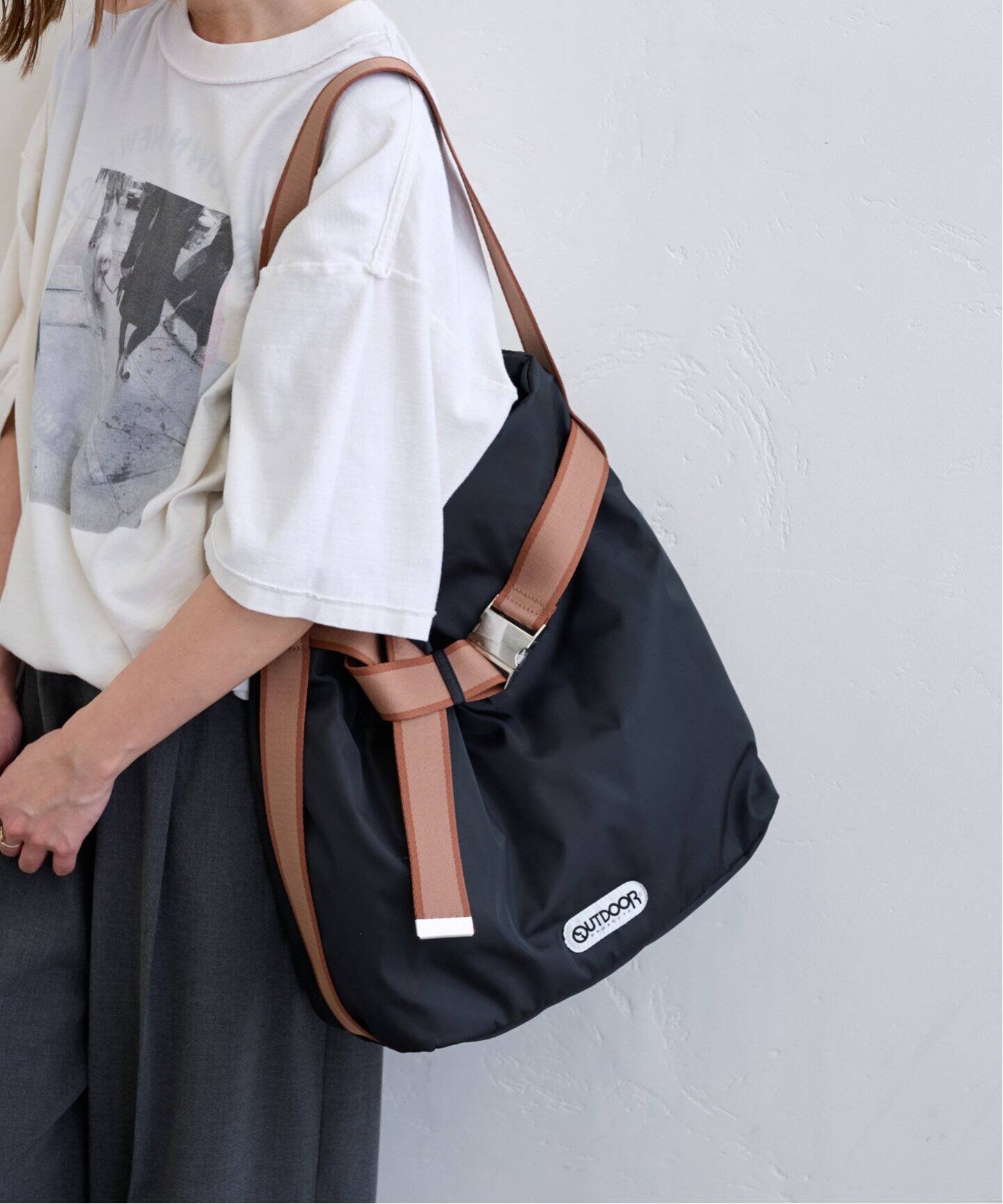 ≪追加≫【OUTDOOR/アウトドア】別注 Puilting 2way Tote13