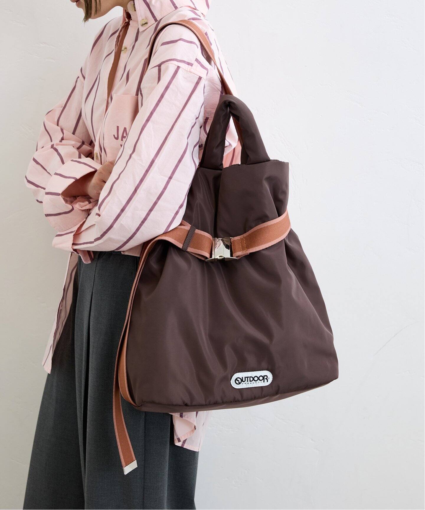 ≪追加≫【OUTDOOR/アウトドア】別注 Puilting 2way Tote13（トート 