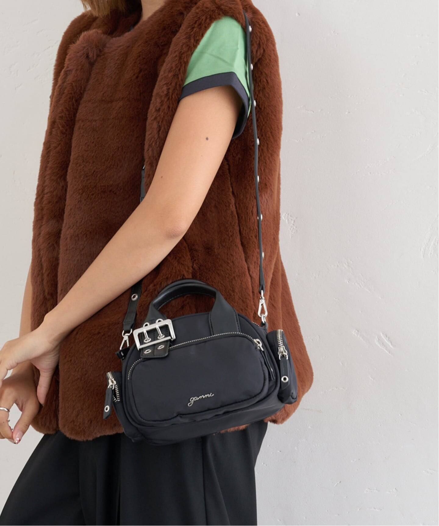 GANNI/ガニー Bucky Polochon Small(ショルダーバッグ)|U by GANNI/ガニー Bucky Polochon Small(ショルダーバッグ)|U by