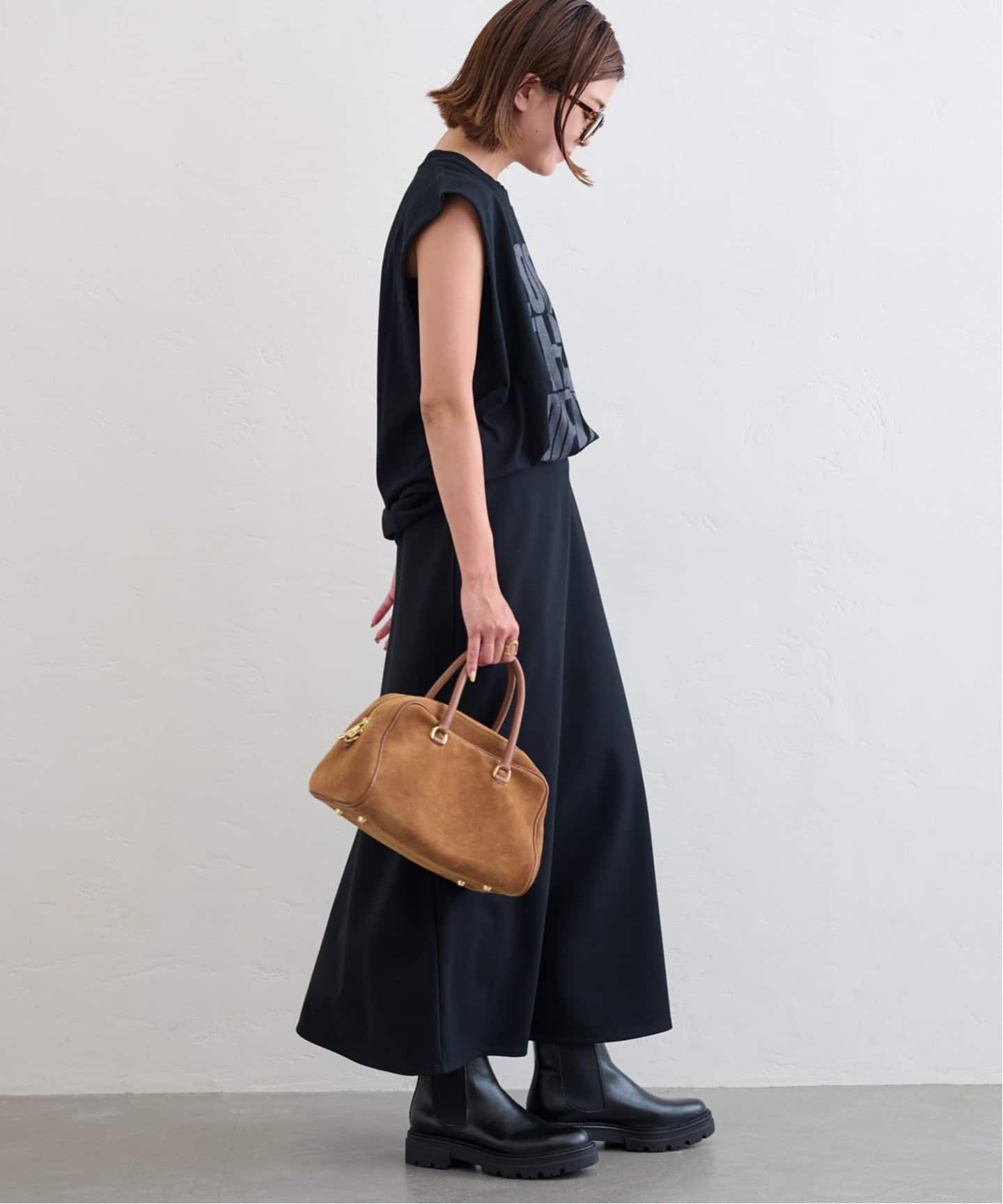 AULENTTI オウレンティ SUEDE BOSTON BAG U by SPICK&SPAN｜《WEB限定/追加》AULENTTI /オウレンティSUEDE