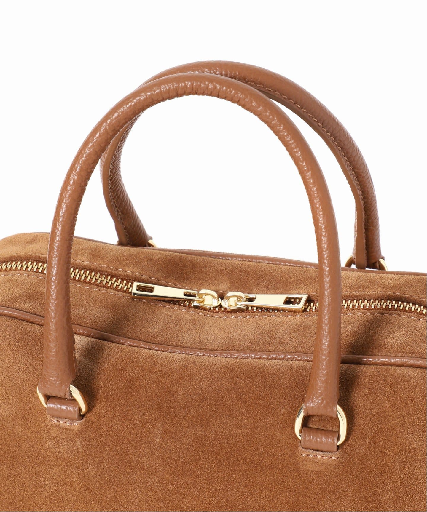 美品AULENTTI/オウレンティ SUEDE MINI BOSTON U by SPICK&SPAN ボストンバッグ 「WEB限定/追加」AULENTTI