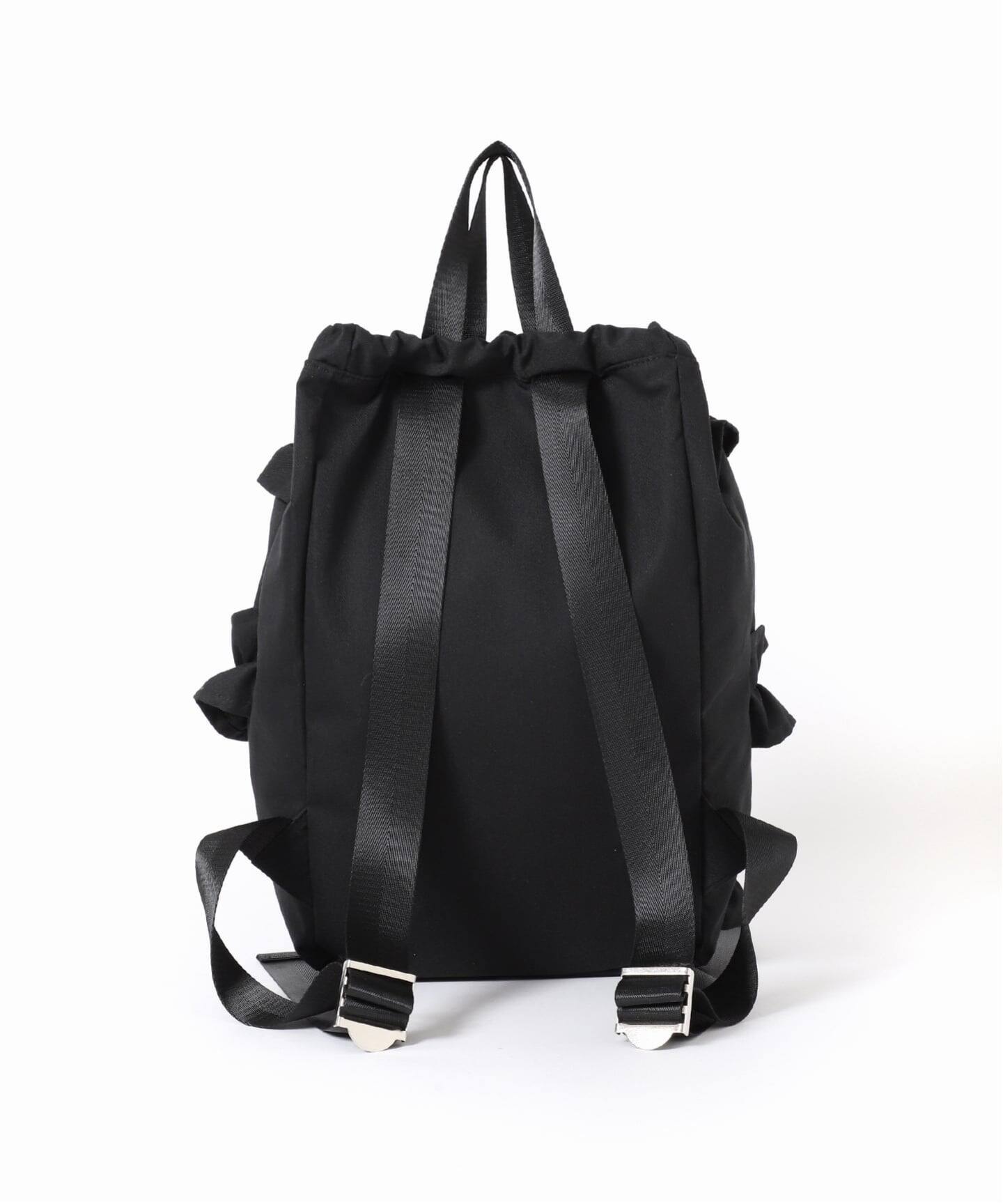 新品 Casselini ブラック リュック 別注】Casselini / リボンリュック（バックパック/リュック