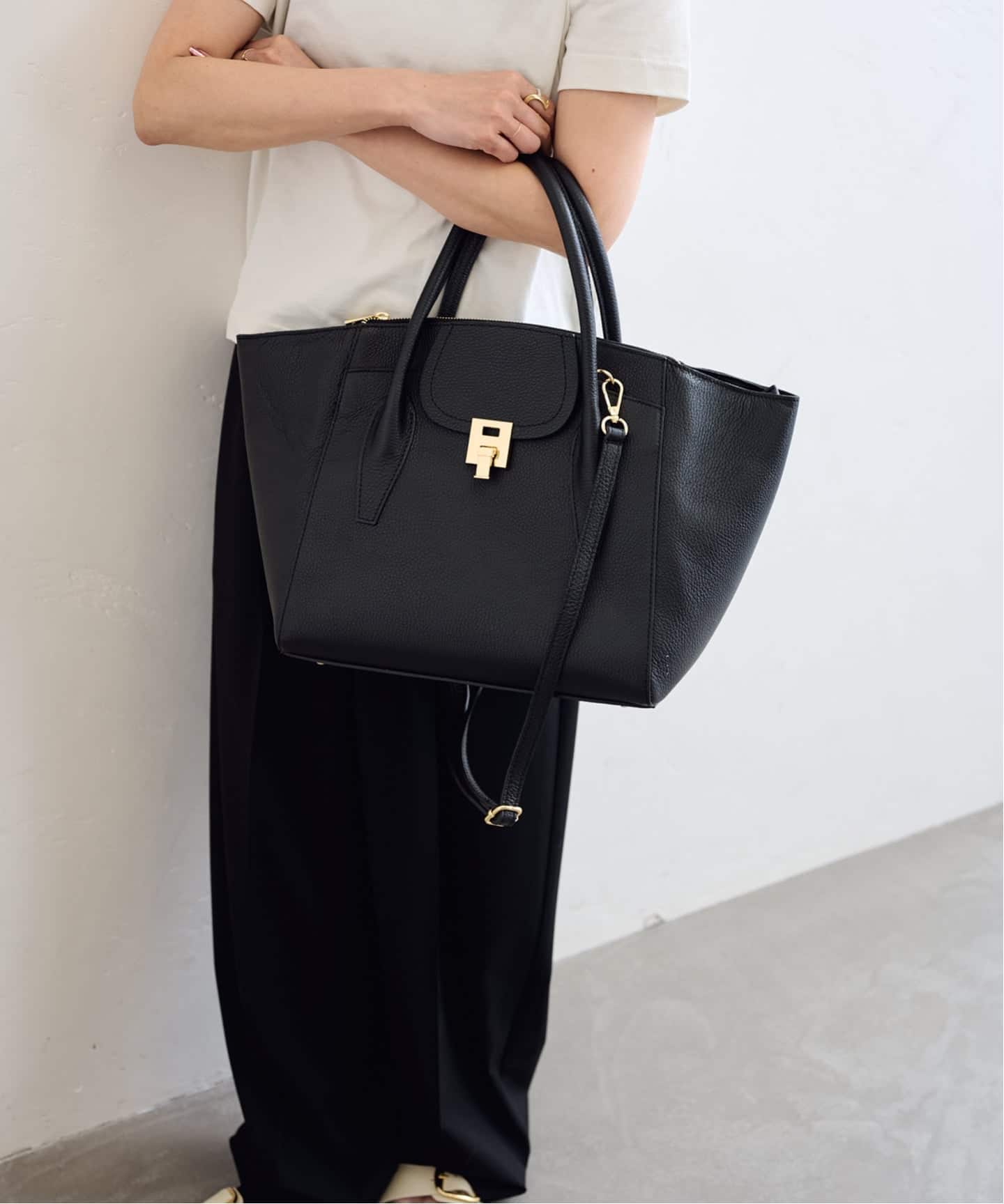 MARLON 2WAY TOTE BAG トートバッグ　　SPICK&SPAN ○○○【MARLON/マルロン】 2WAY トートバッグ | ユー バイ