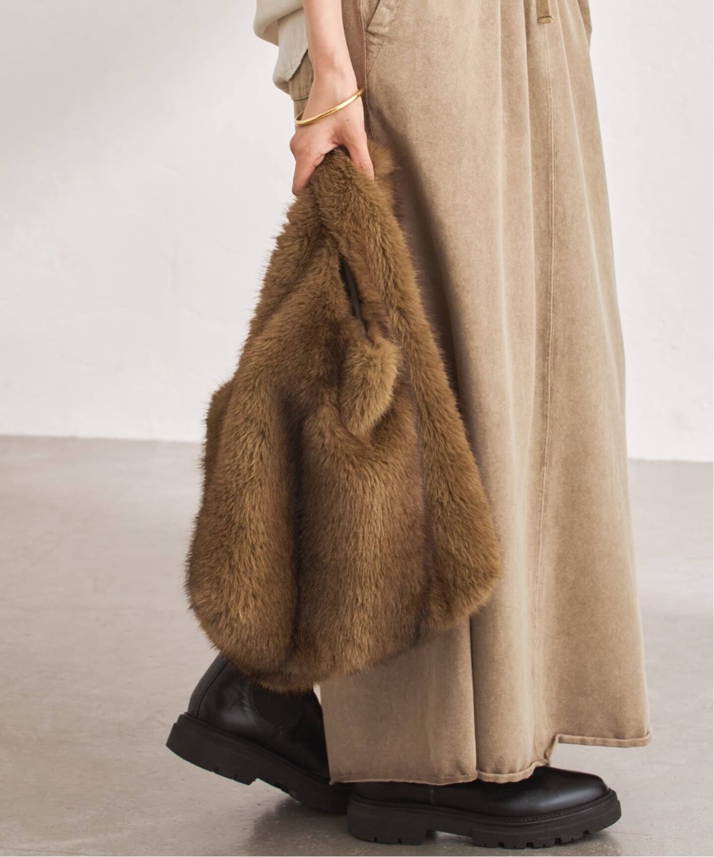 フェイクファーバッグ（ハンドバッグ）｜FRAMeWORK（フレームワーク