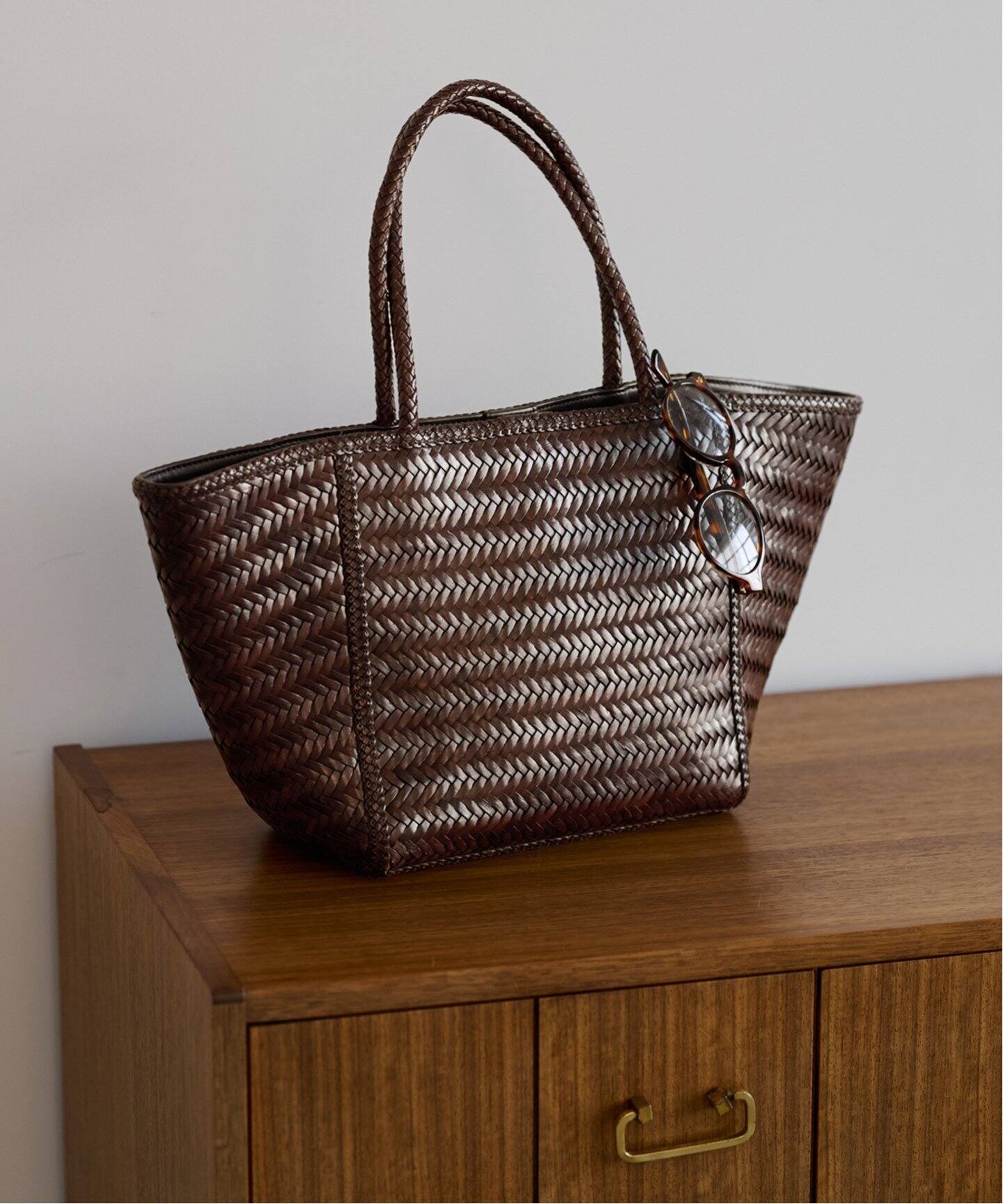 MAISON N.H PARIS JANVIER PETIT CUIR-トート（トートバッグ 