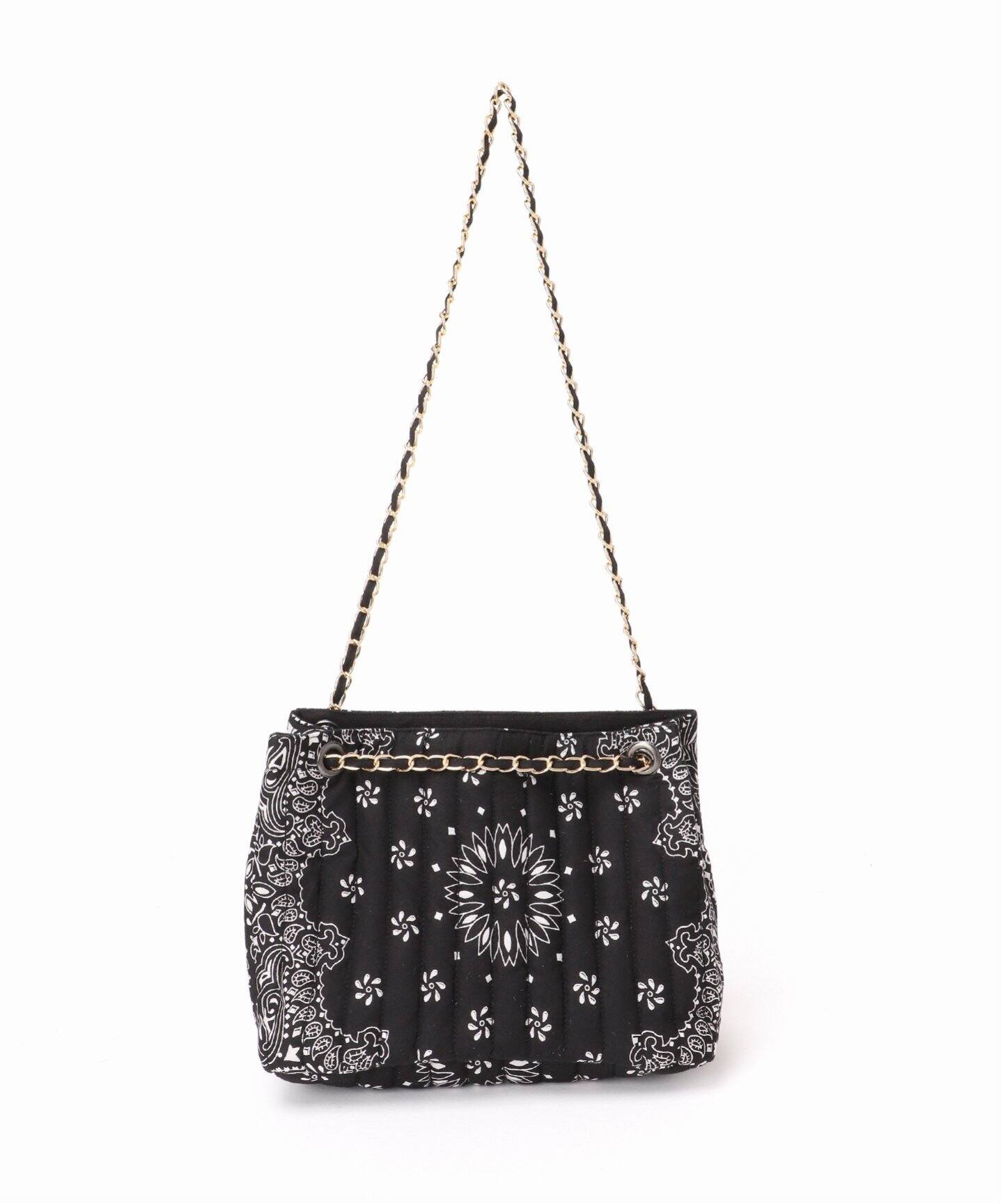 MALUS/マリュス バンダナキルティングショルダーBAG（ショルダーバッグ