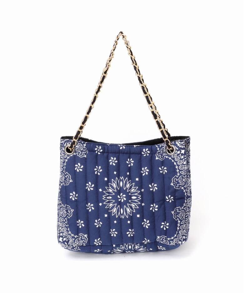 MALUS/マリュス バンダナキルティングショルダーBAG（ショルダーバッグ 