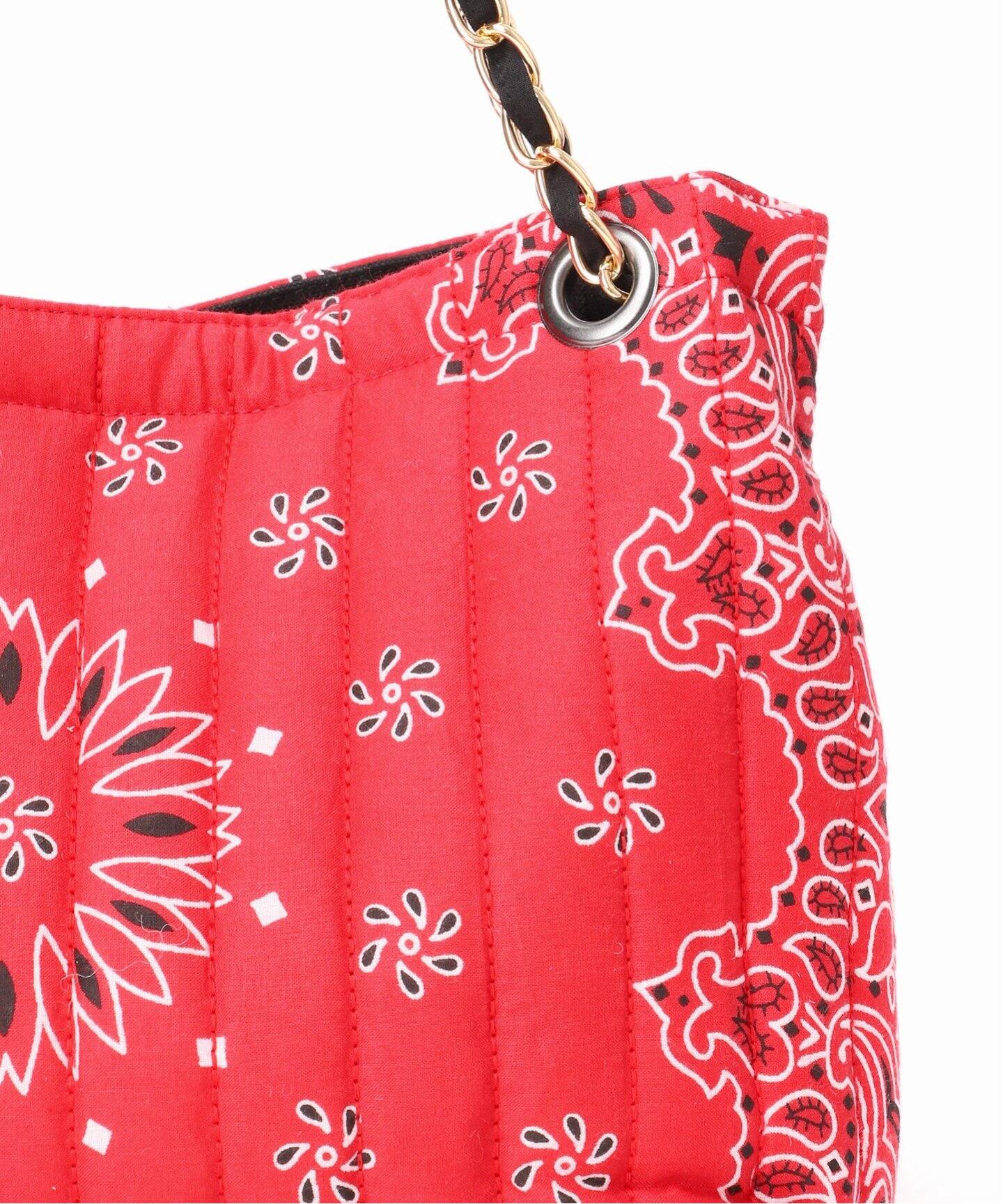 MALUS/マリュス バンダナキルティングショルダーBAG（ショルダーバッグ