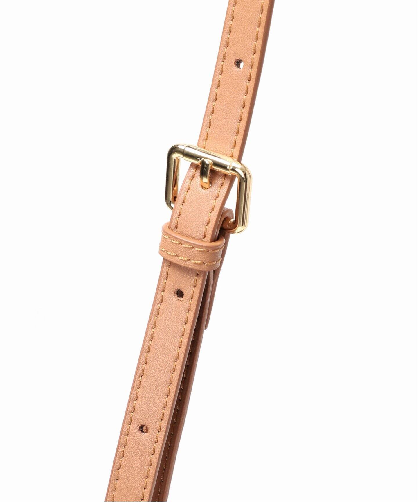 ≪予約≫a point/アポワン ビット付きSHOULDERSTRAP BASKET バッグ 