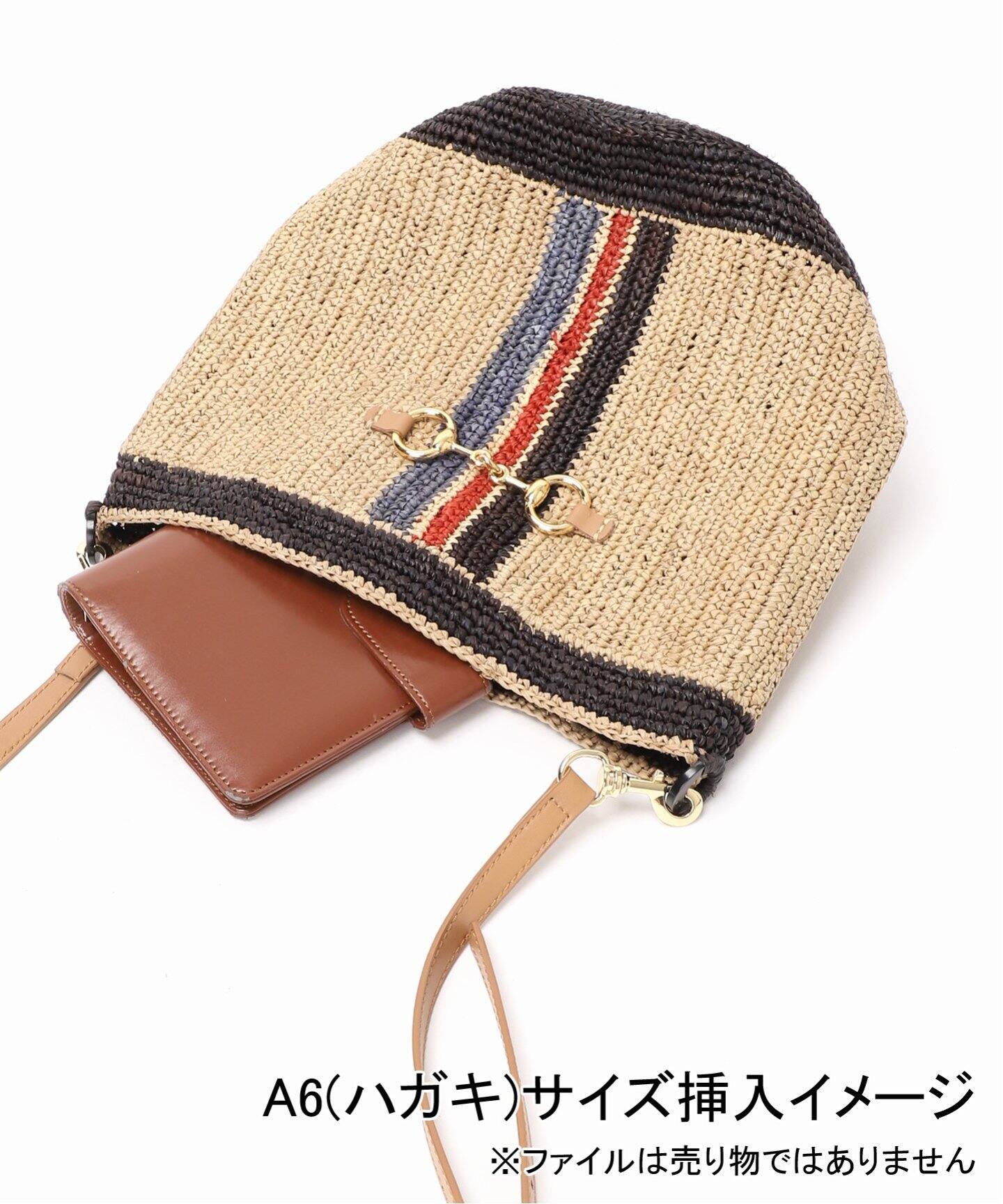≪予約≫a point/アポワン ビット付きSHOULDERSTRAP BASKET バッグ 